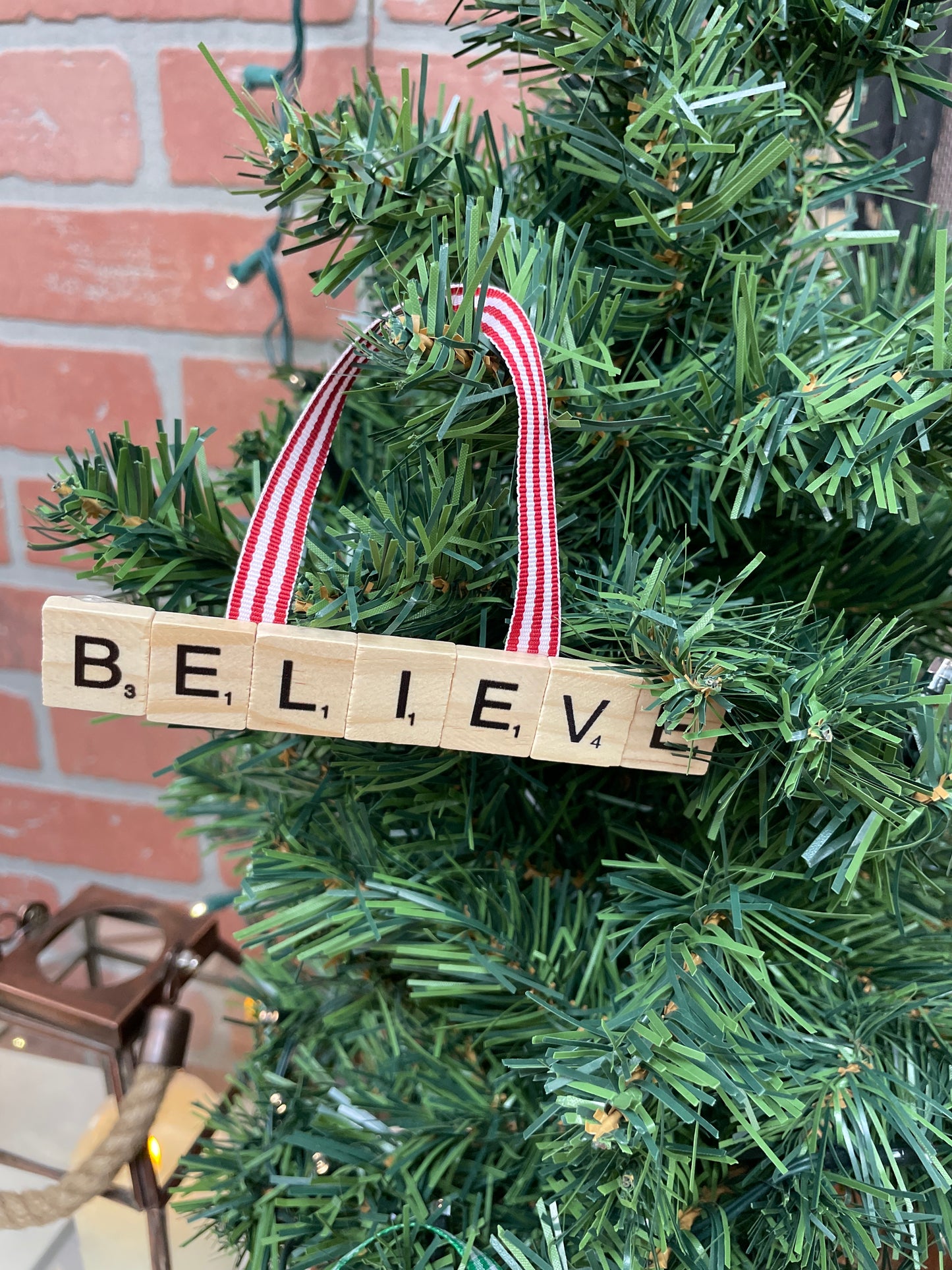 Scrabble Ornaments