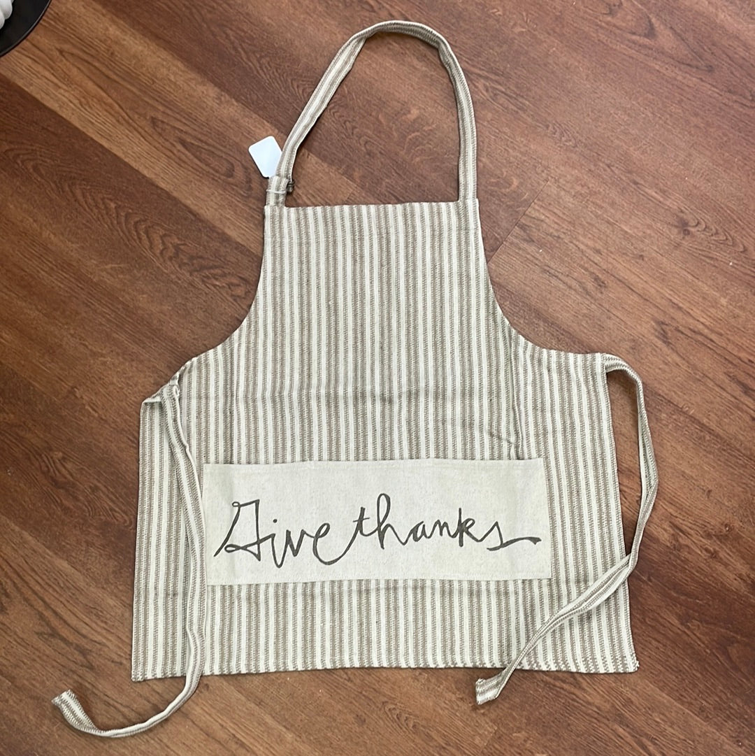 Give Thanks Apron