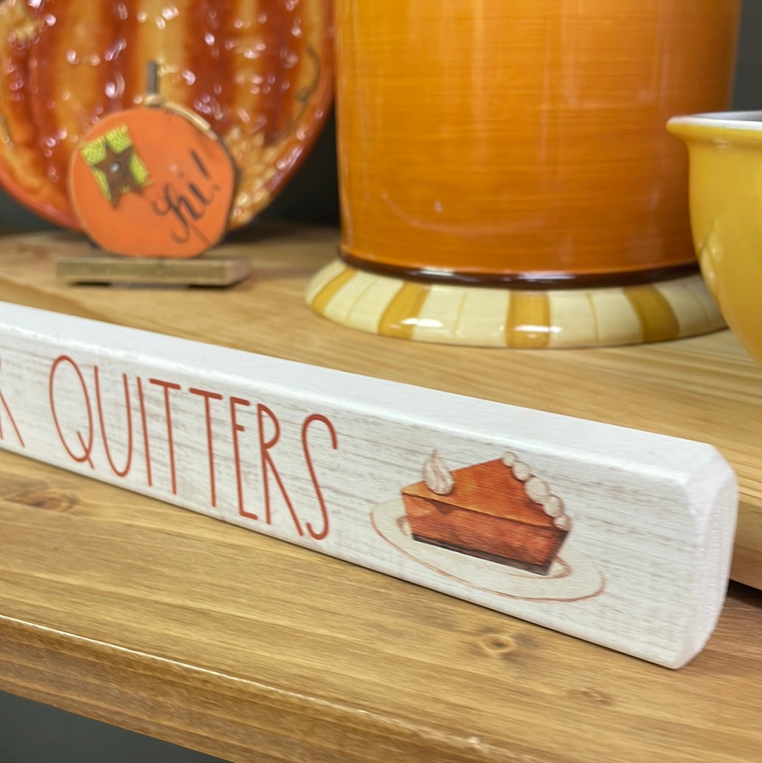 Leftovers are for Quitters