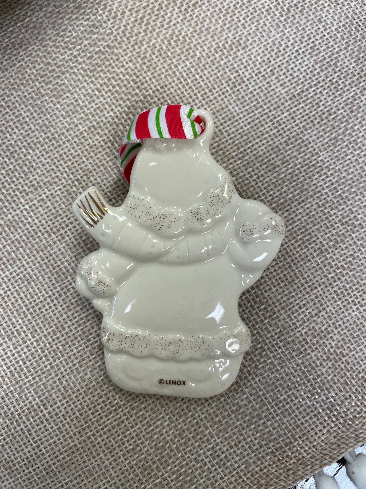 Lenox Snowman Ornament