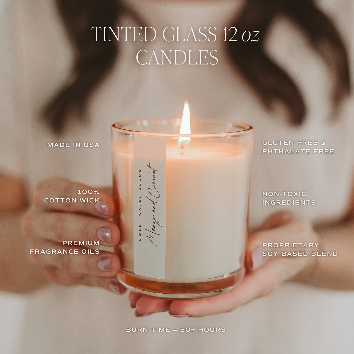 *NEW* Coastal Lemon 12 oz Candle - Home Decor and Gifts