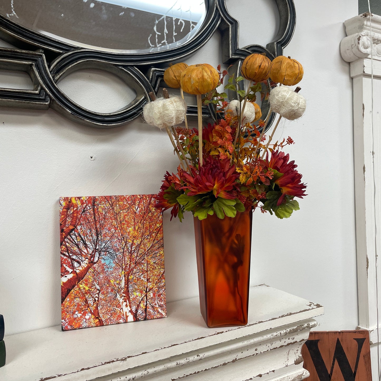 Orange Vase