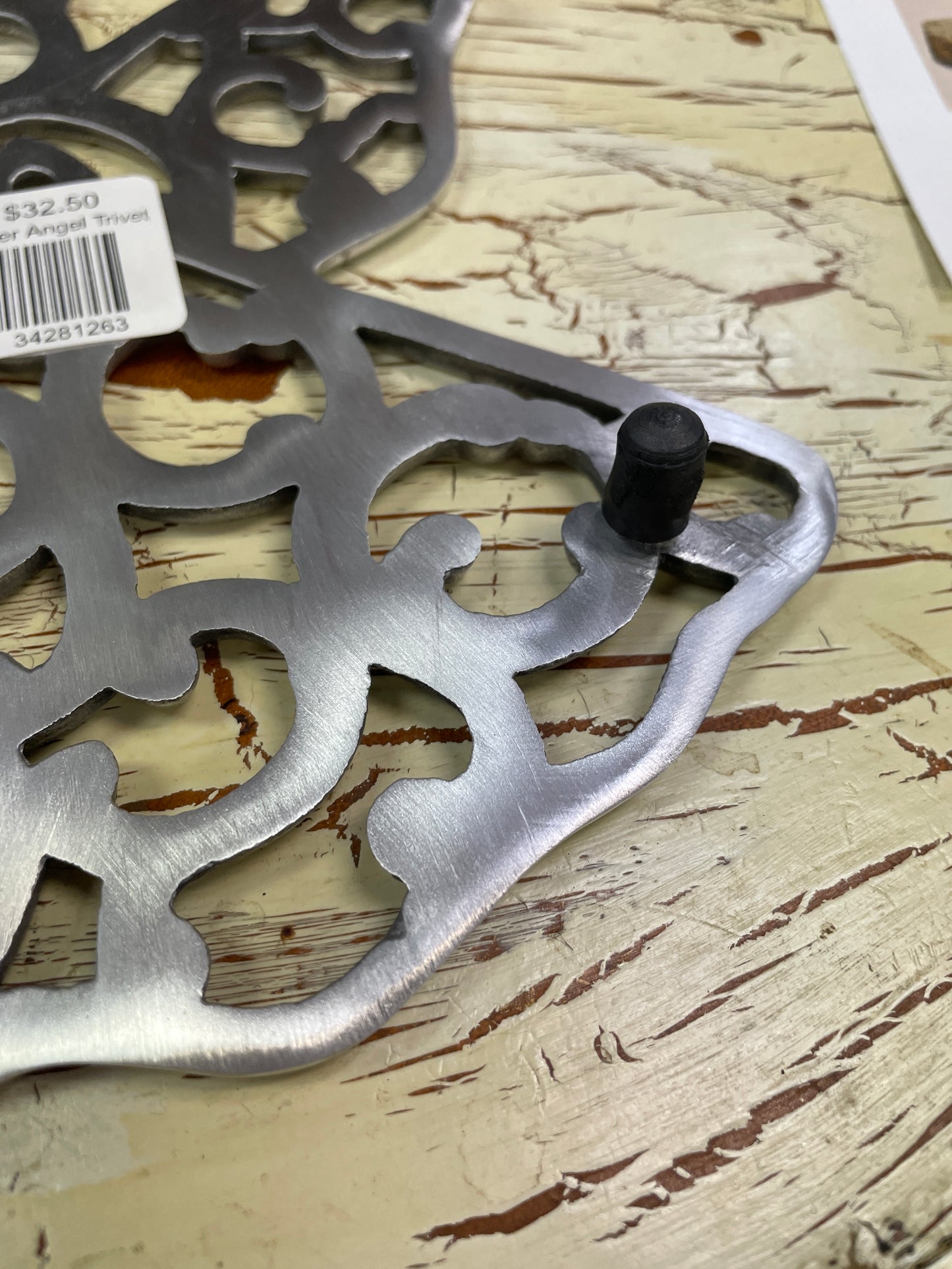 Silver Angel Trivet
