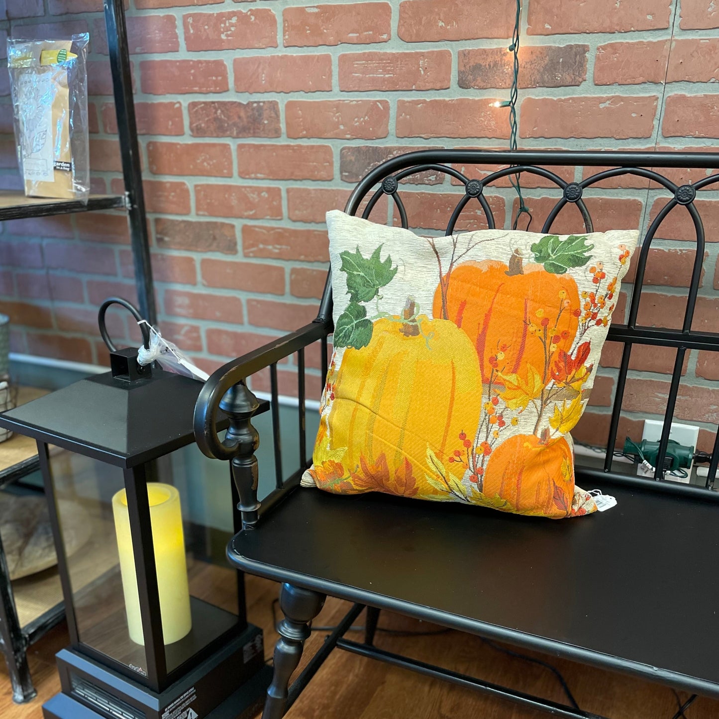 Pumpkin pillow