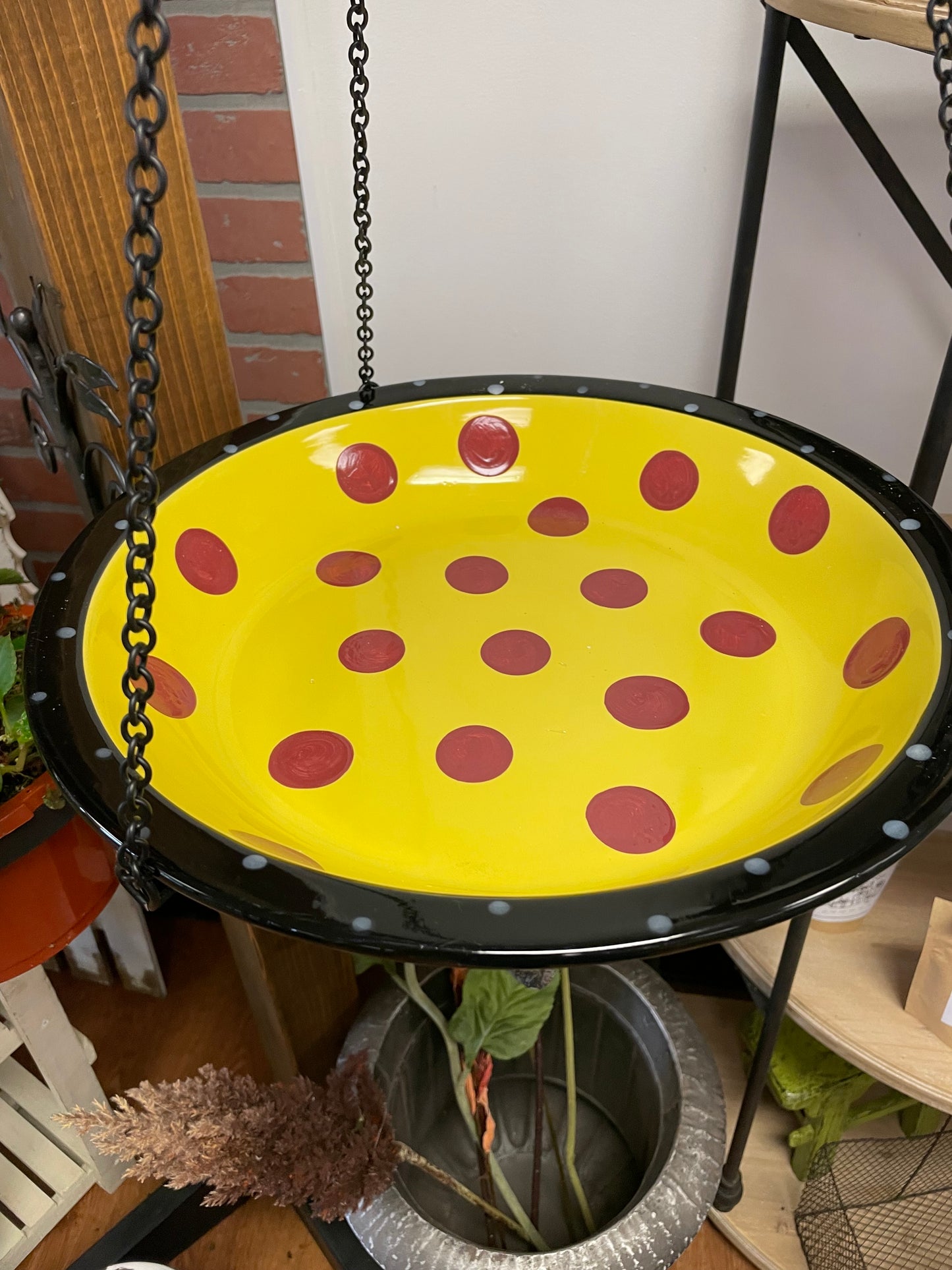 Hanging Ceramic Bird Baths