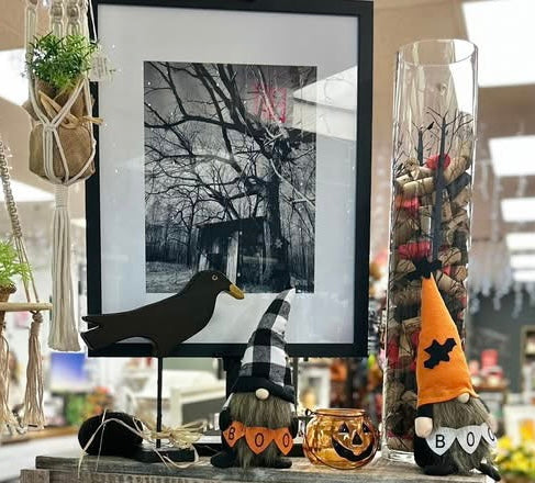 Spooky Shed in Woods Art