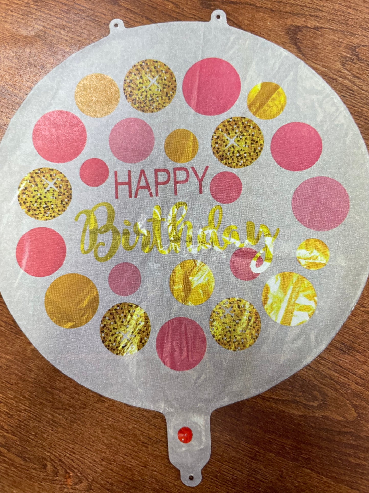Mylar Balloons - Girls - Birthday - Circle