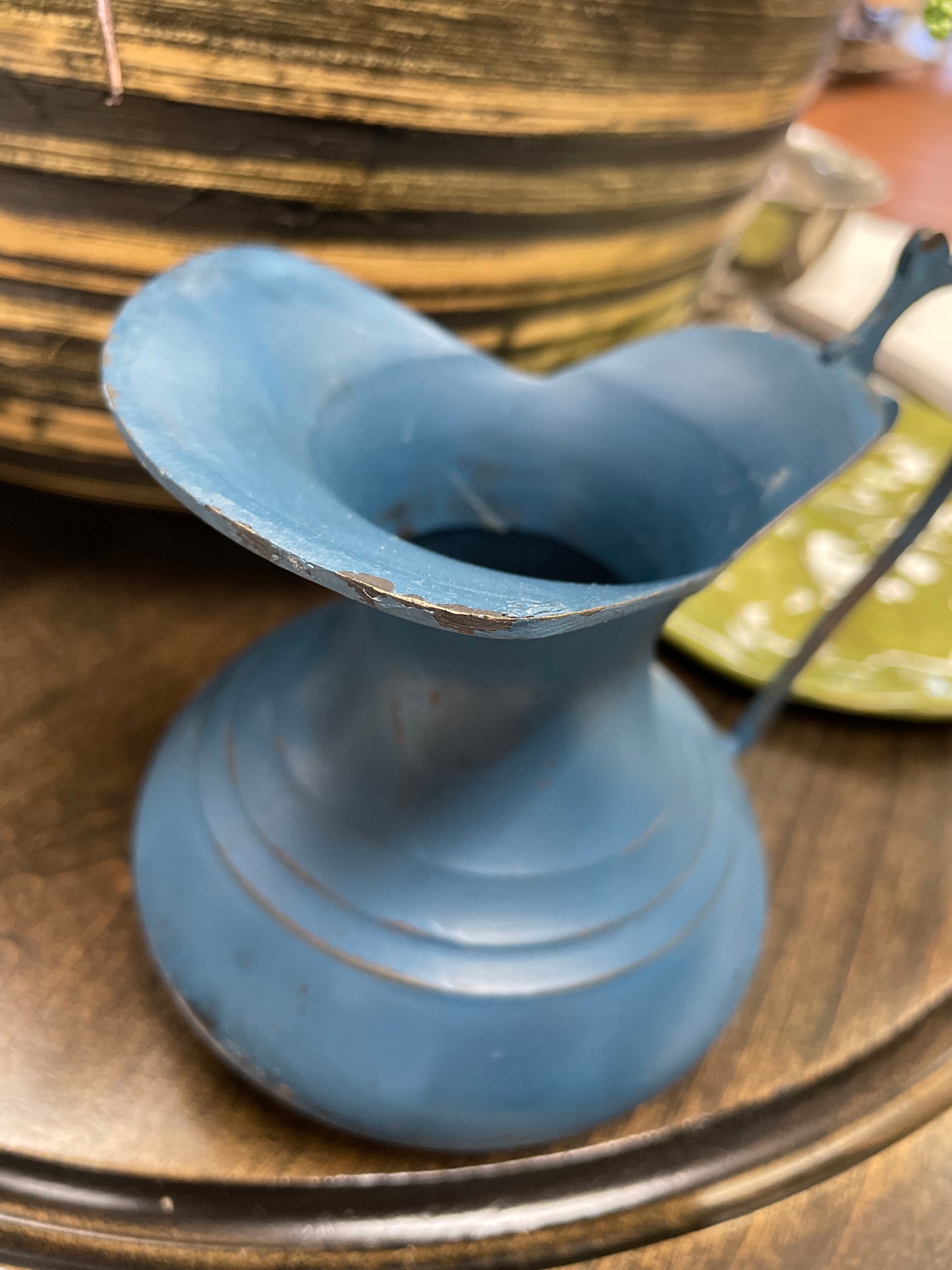 Brass Painted Vintage Pitcher