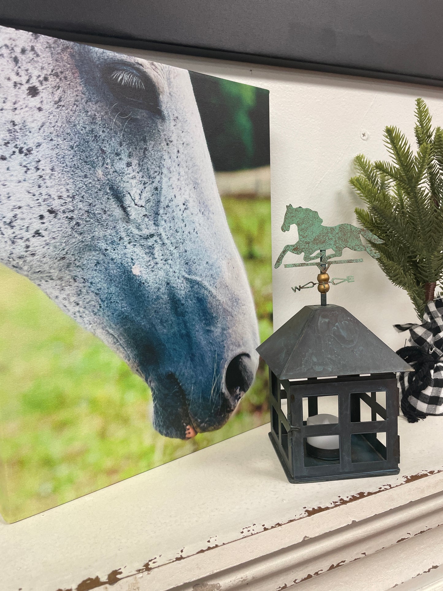 Horse Weathervane Sm Lantern