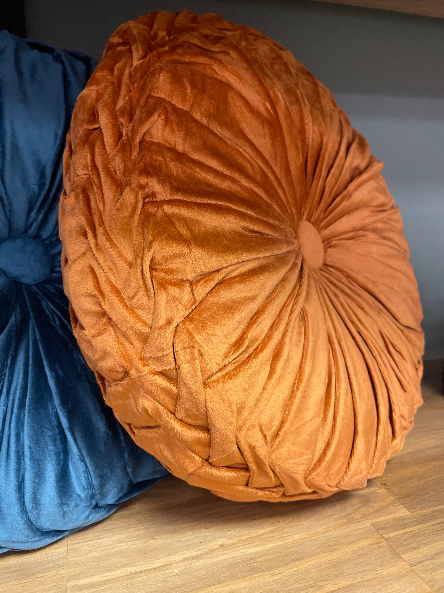 Copper Round Pillow