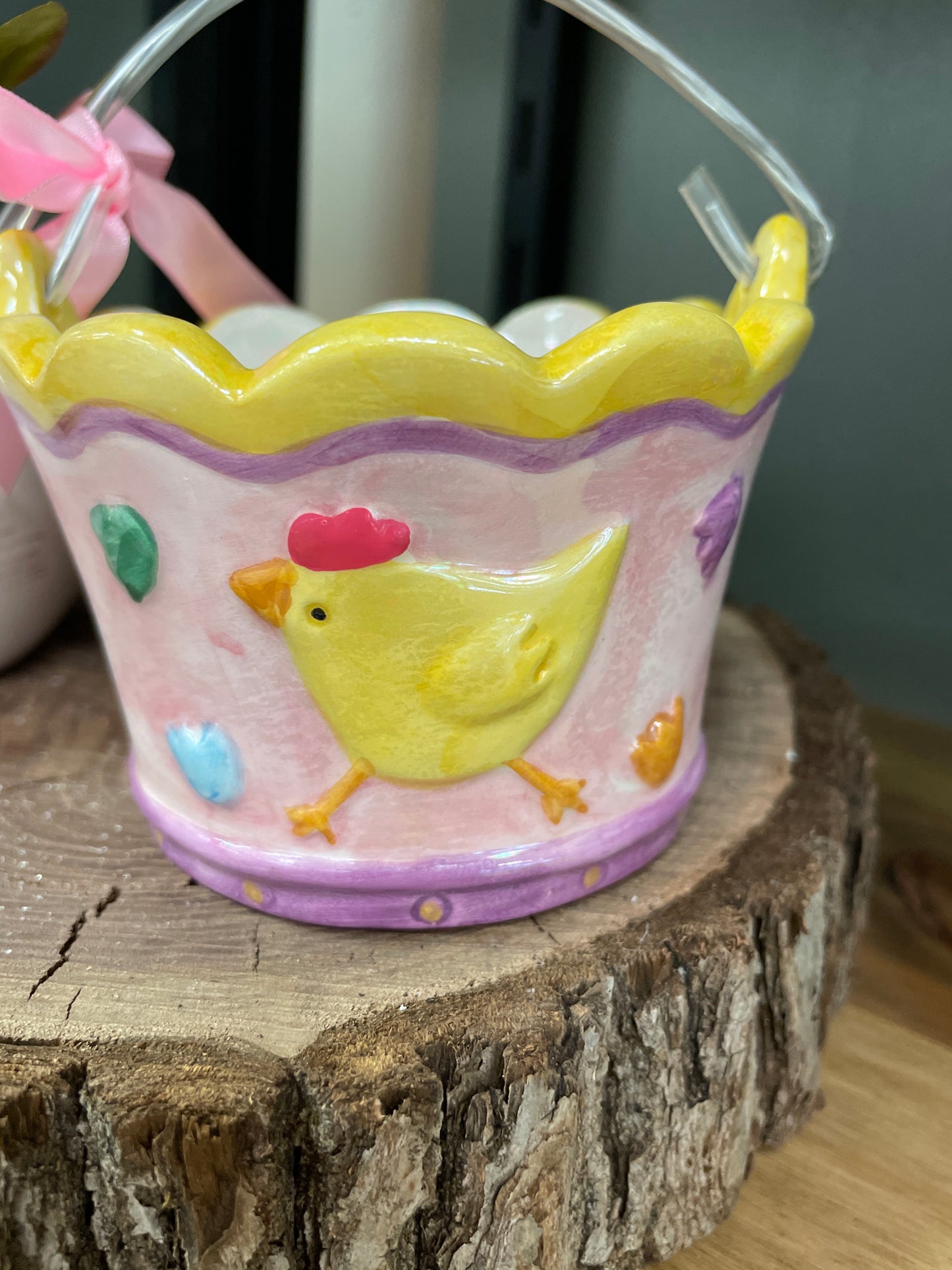 Chick Ceramic Baskets