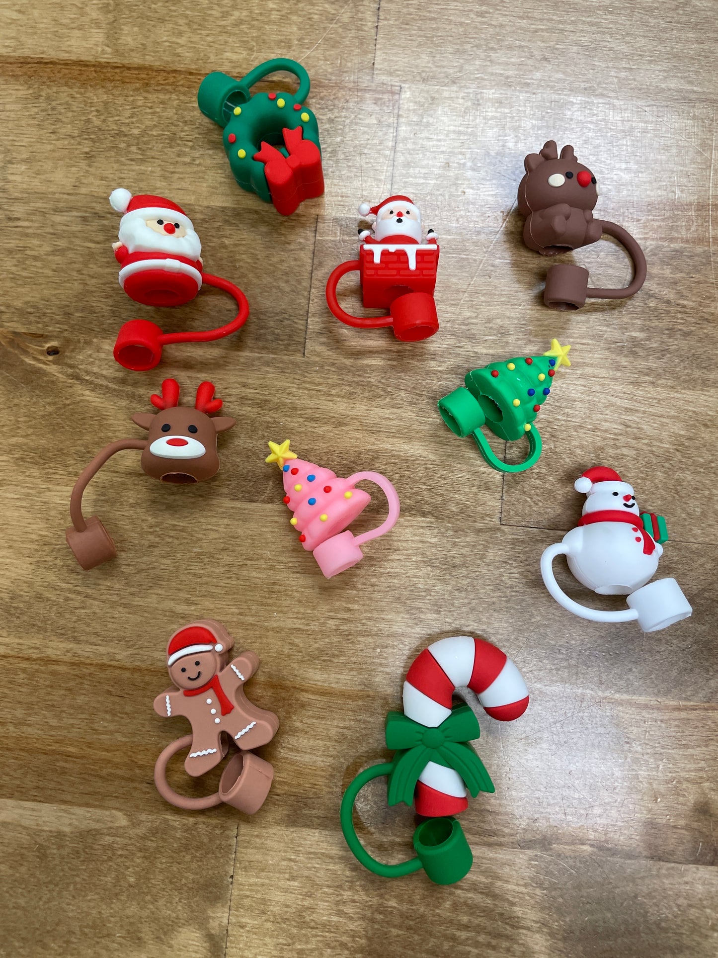 Christmas Straw covers