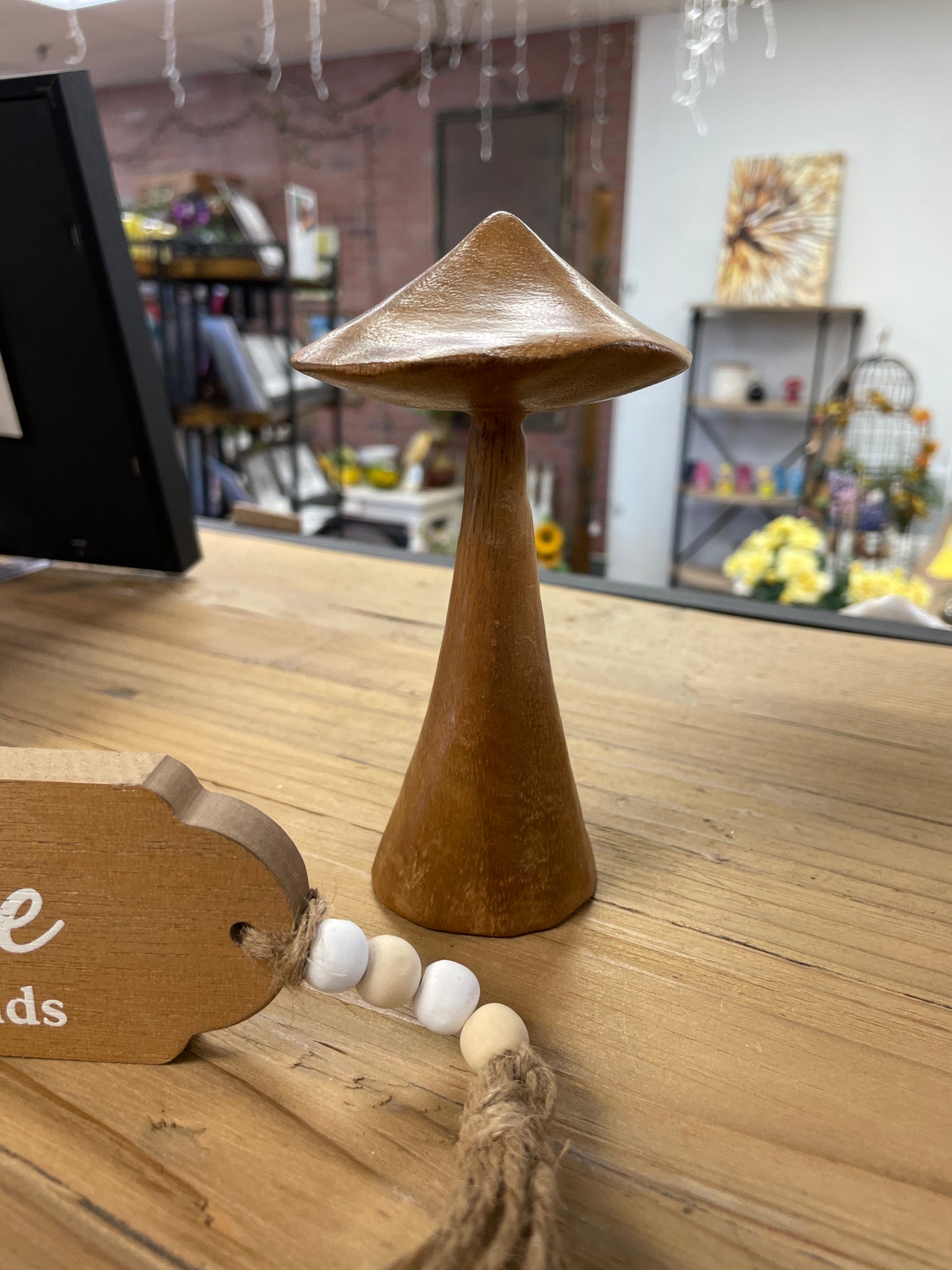 Wooden Mushroom