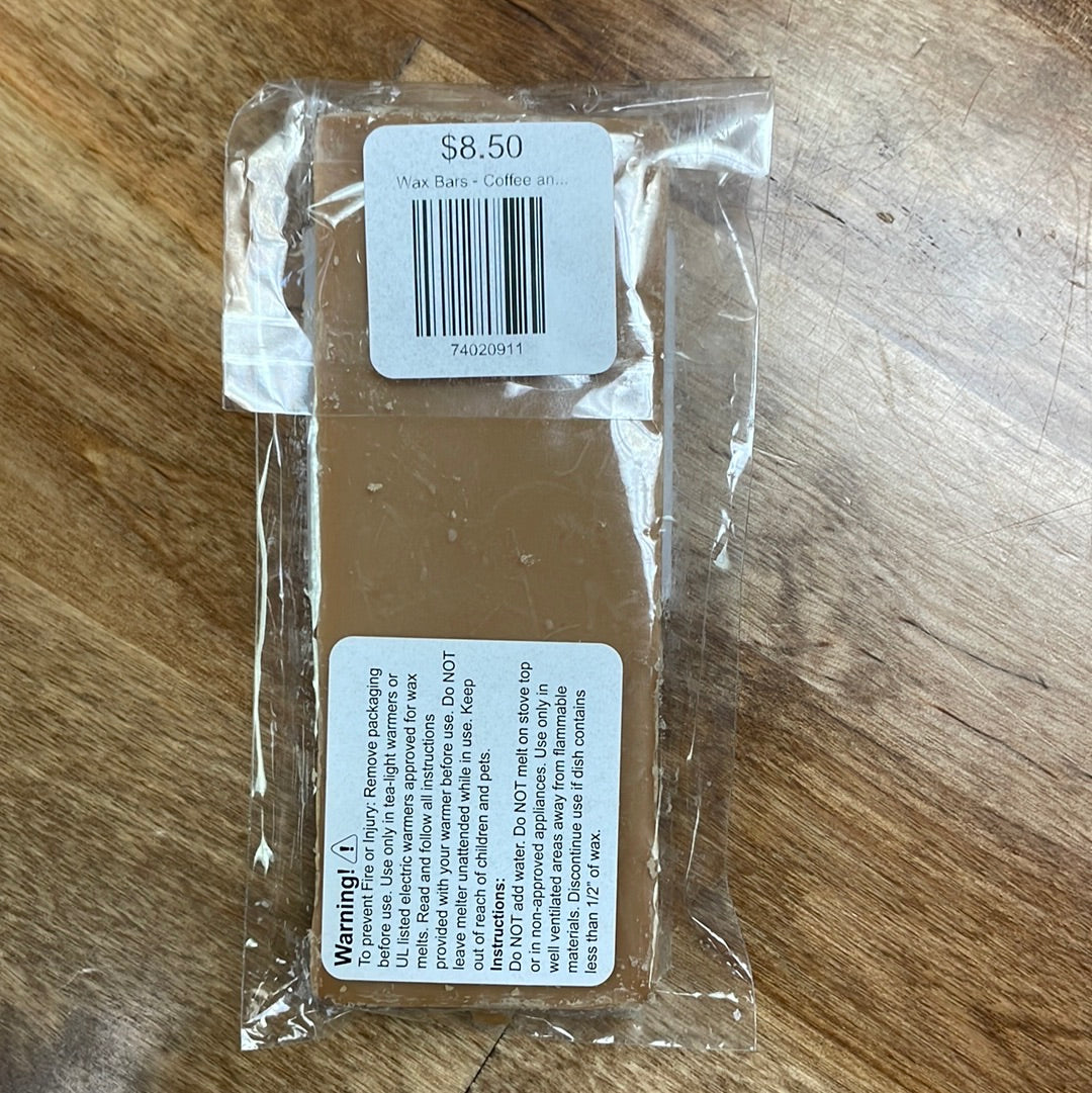 Wax Bars - Coffee and Cacao