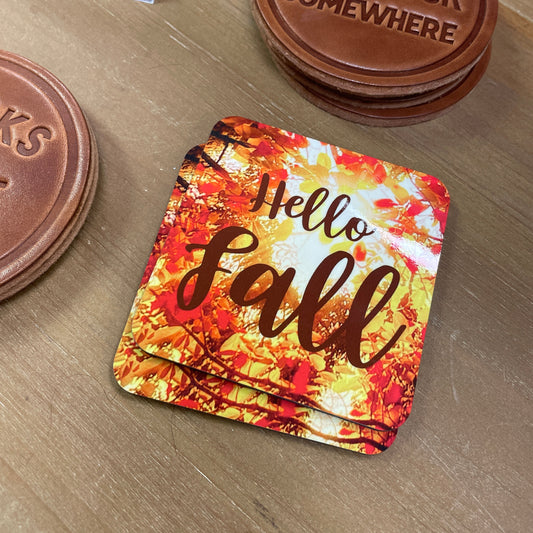 Coasters - Happy Fall