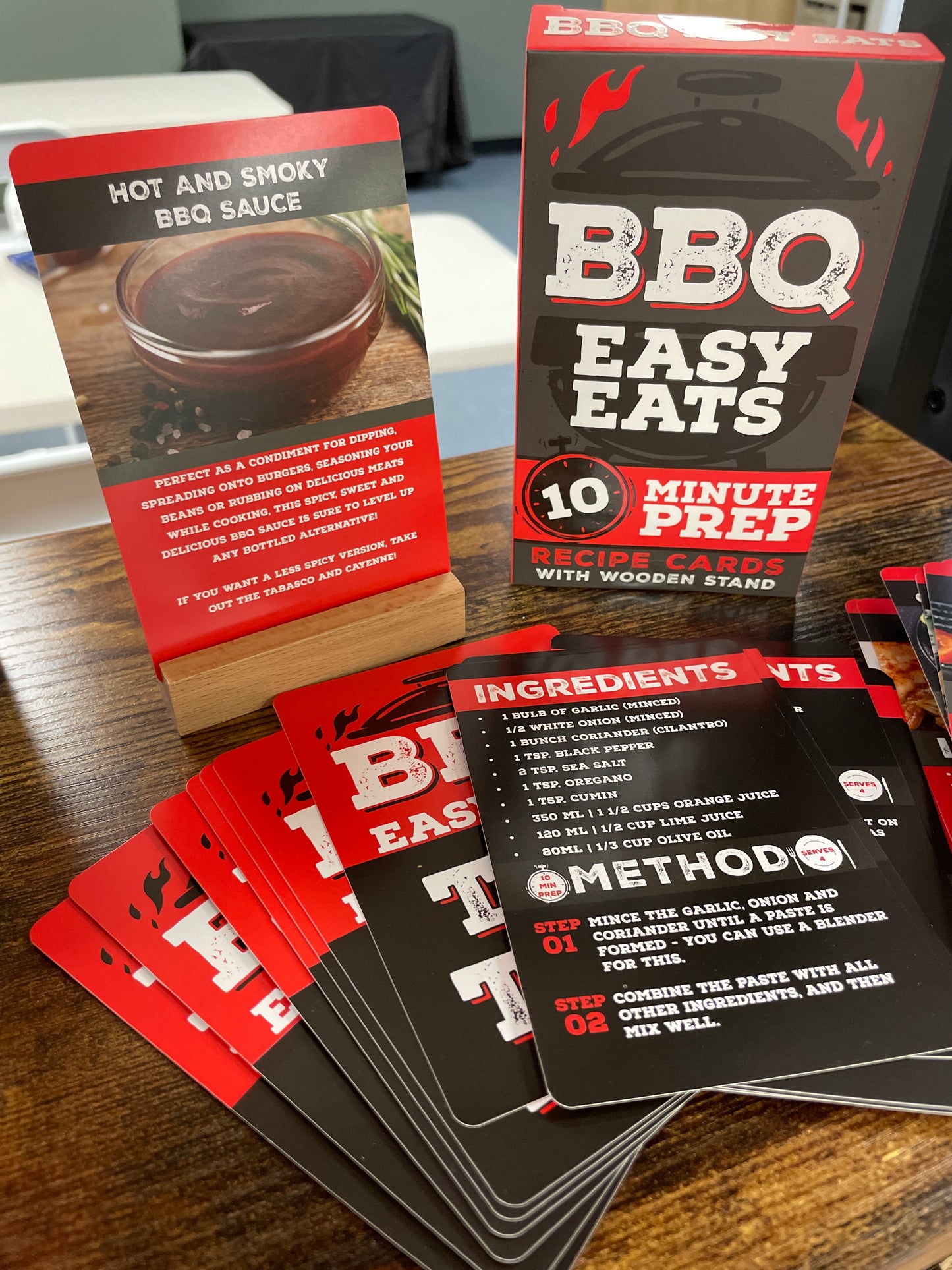 BBQ Easy Eats Recipe Cards