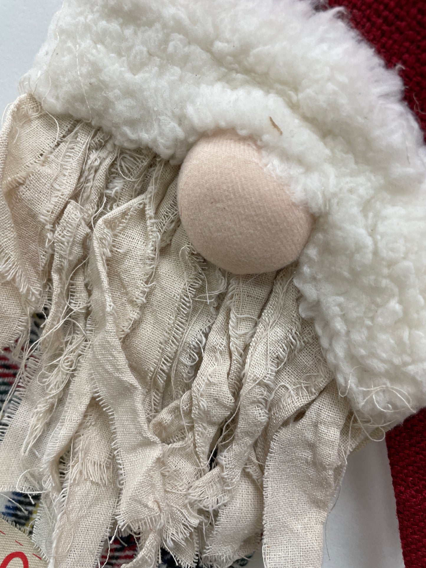 Santa Gnome Stocking