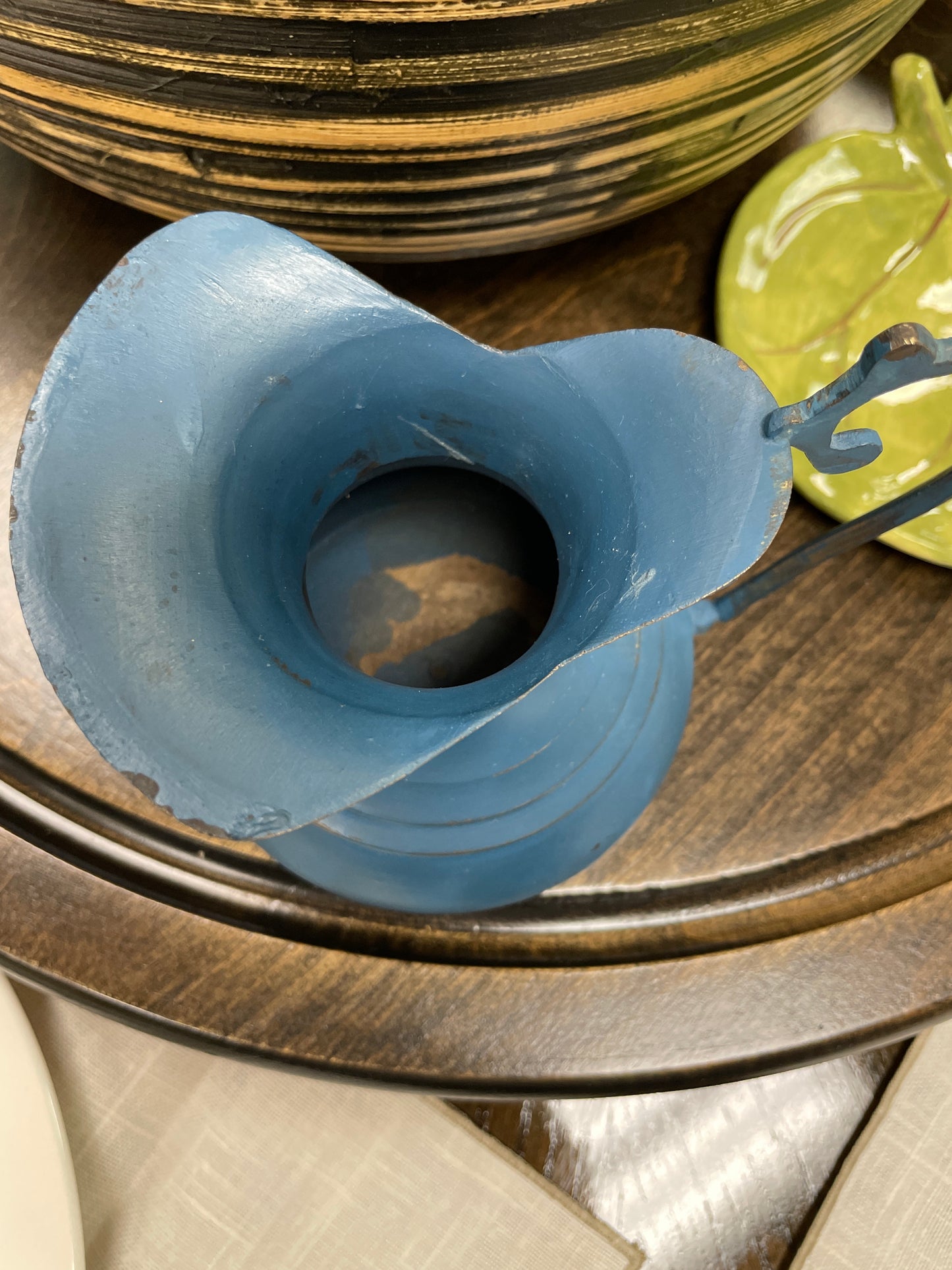 Brass Painted Vintage Pitcher