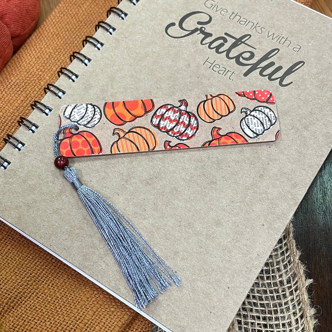 Fall Bookmarks w/ tassel