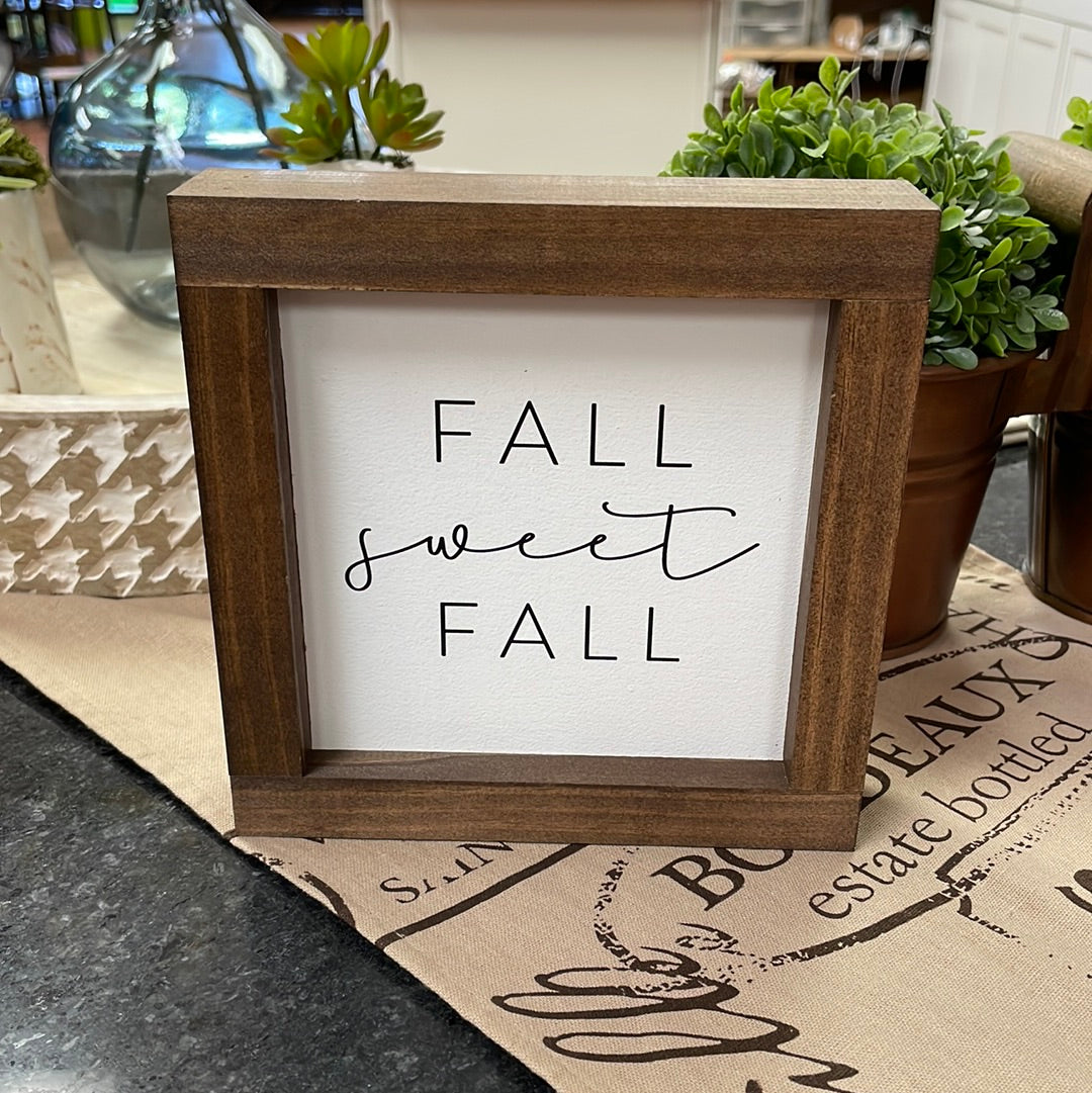 Fall Sweet Fall | White