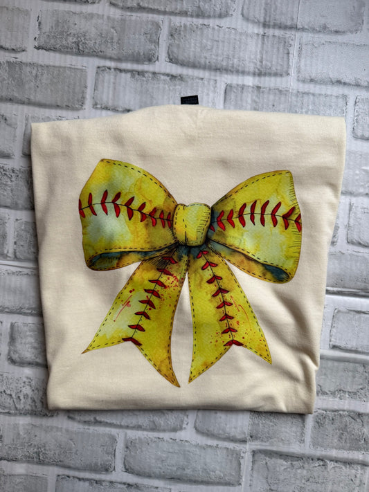Softball Bow TShirt