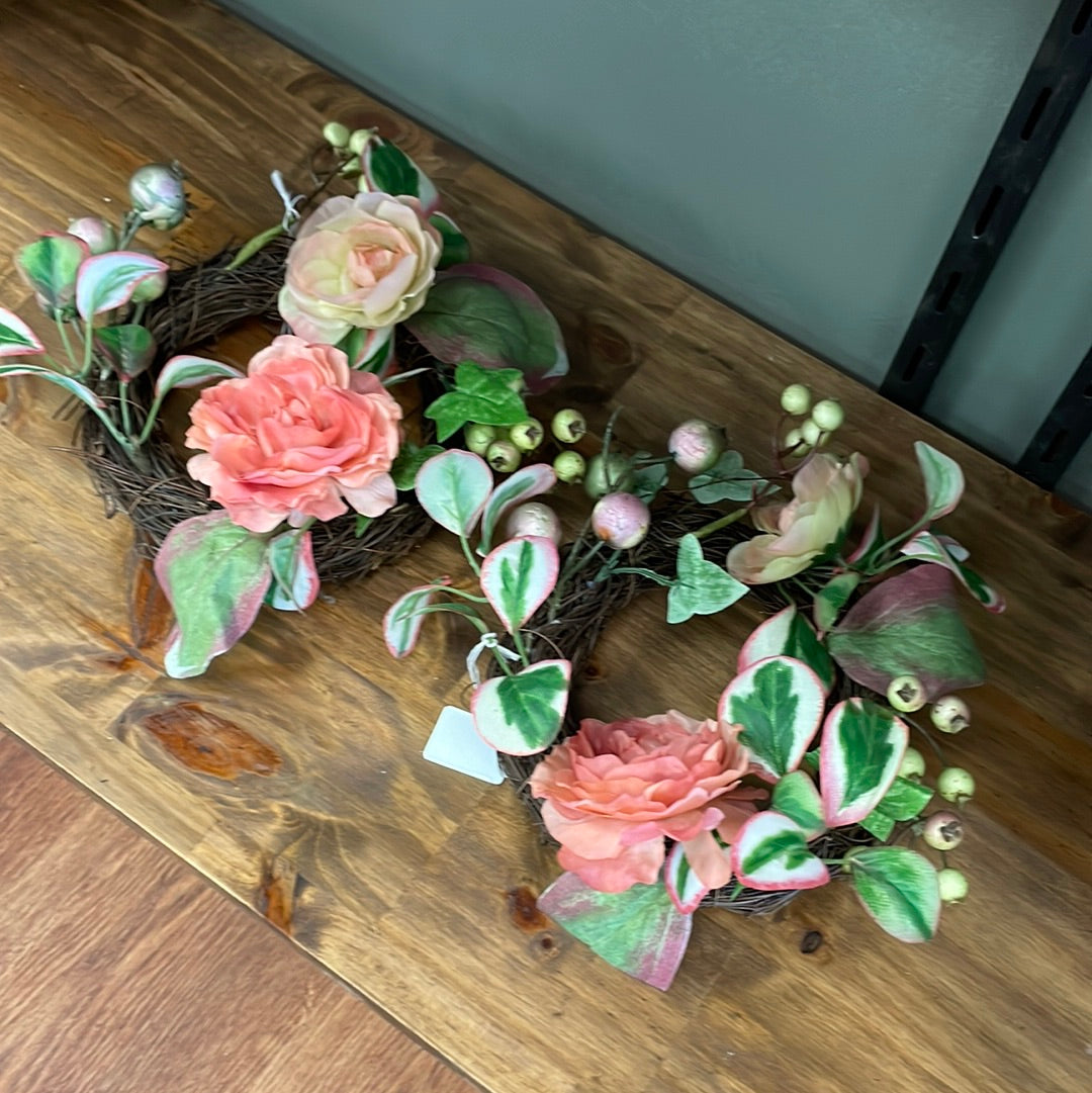 Peony small wreath