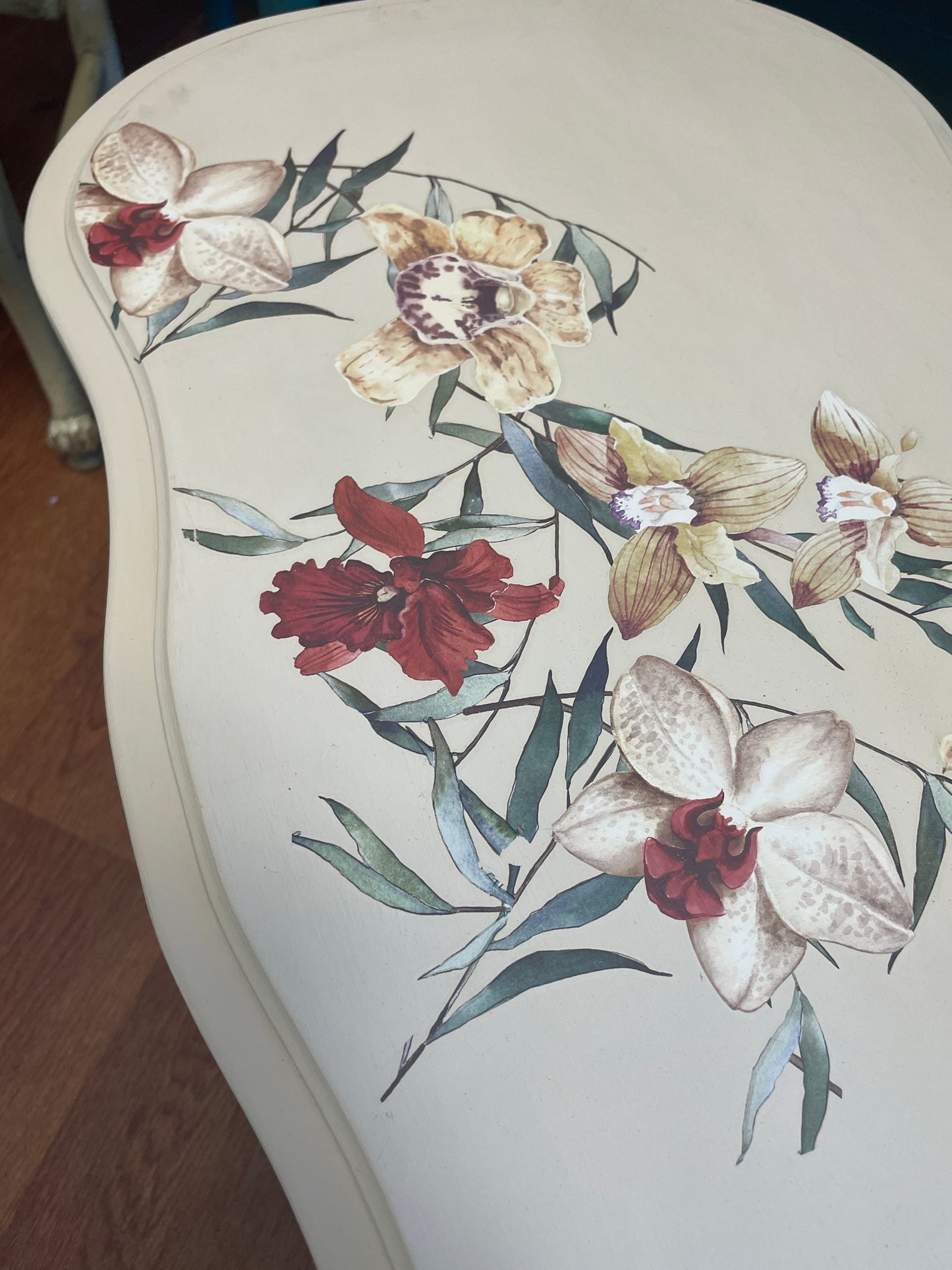 Painted Table w/Removabe Top