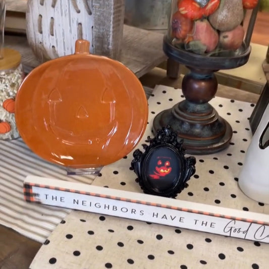 Pumpkin  Plate