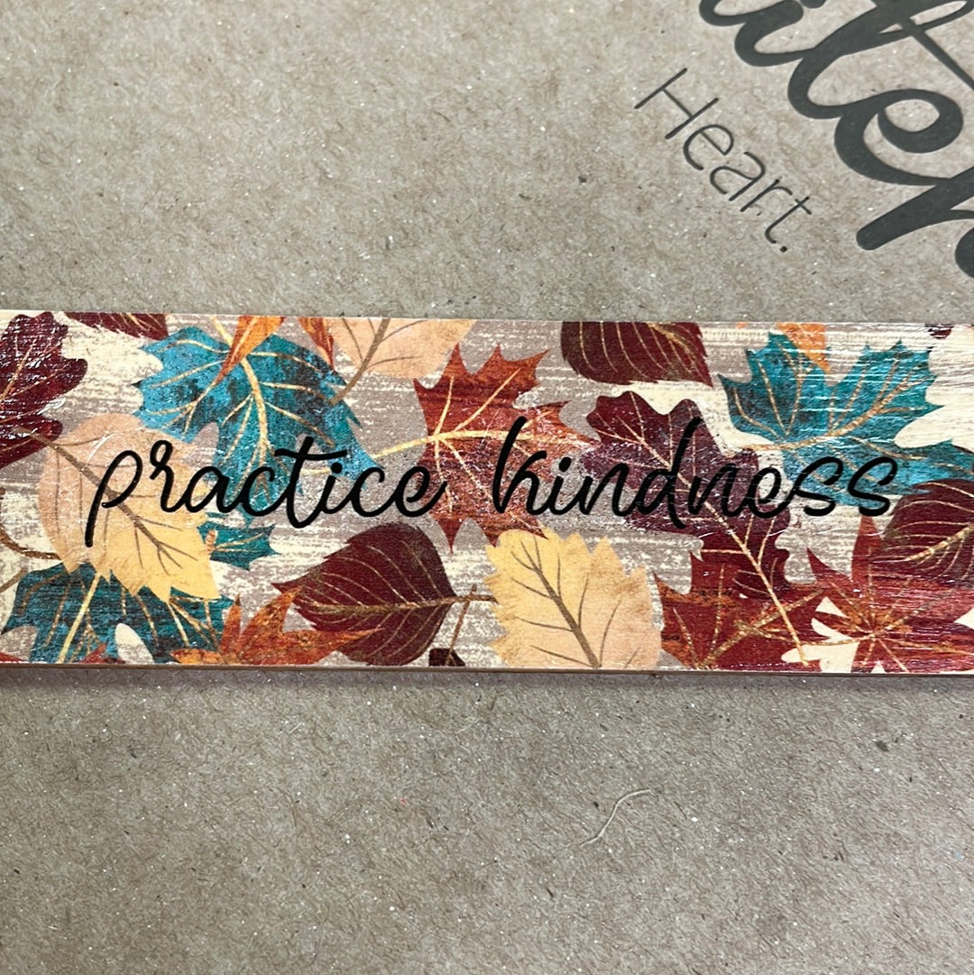Fall Bookmarks w/ tassel