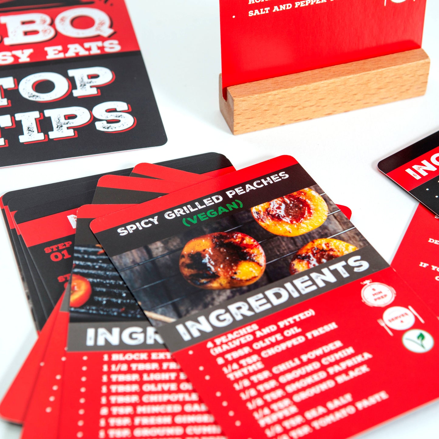BBQ Easy Eats Recipe Cards