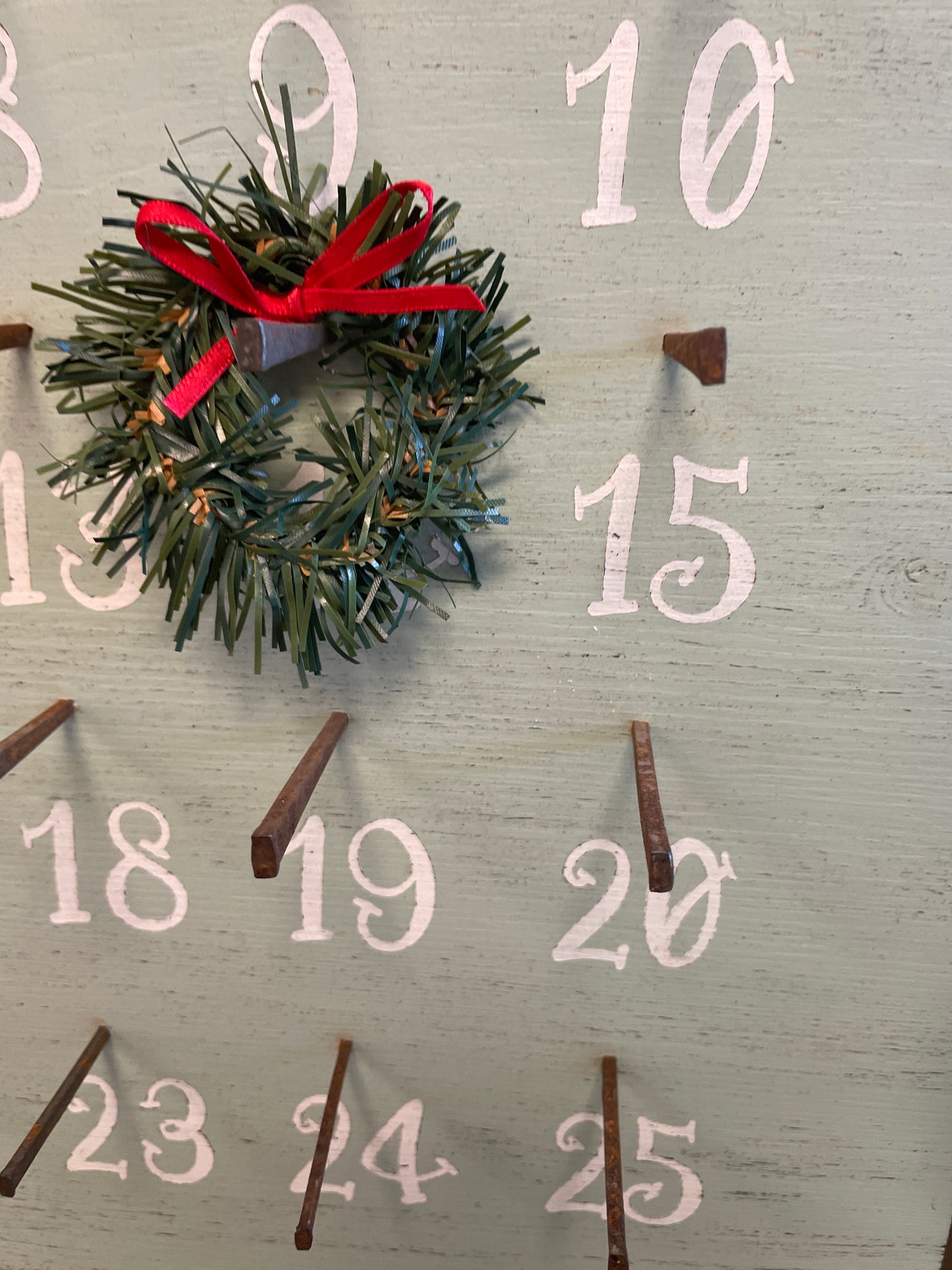 Christmas Countdown Wood