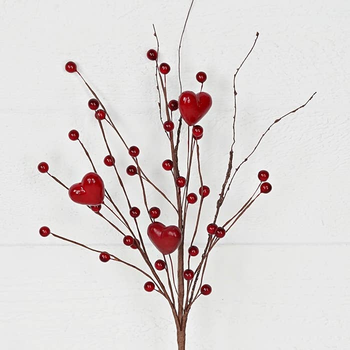 Pick -- Red Hearts and Berries-