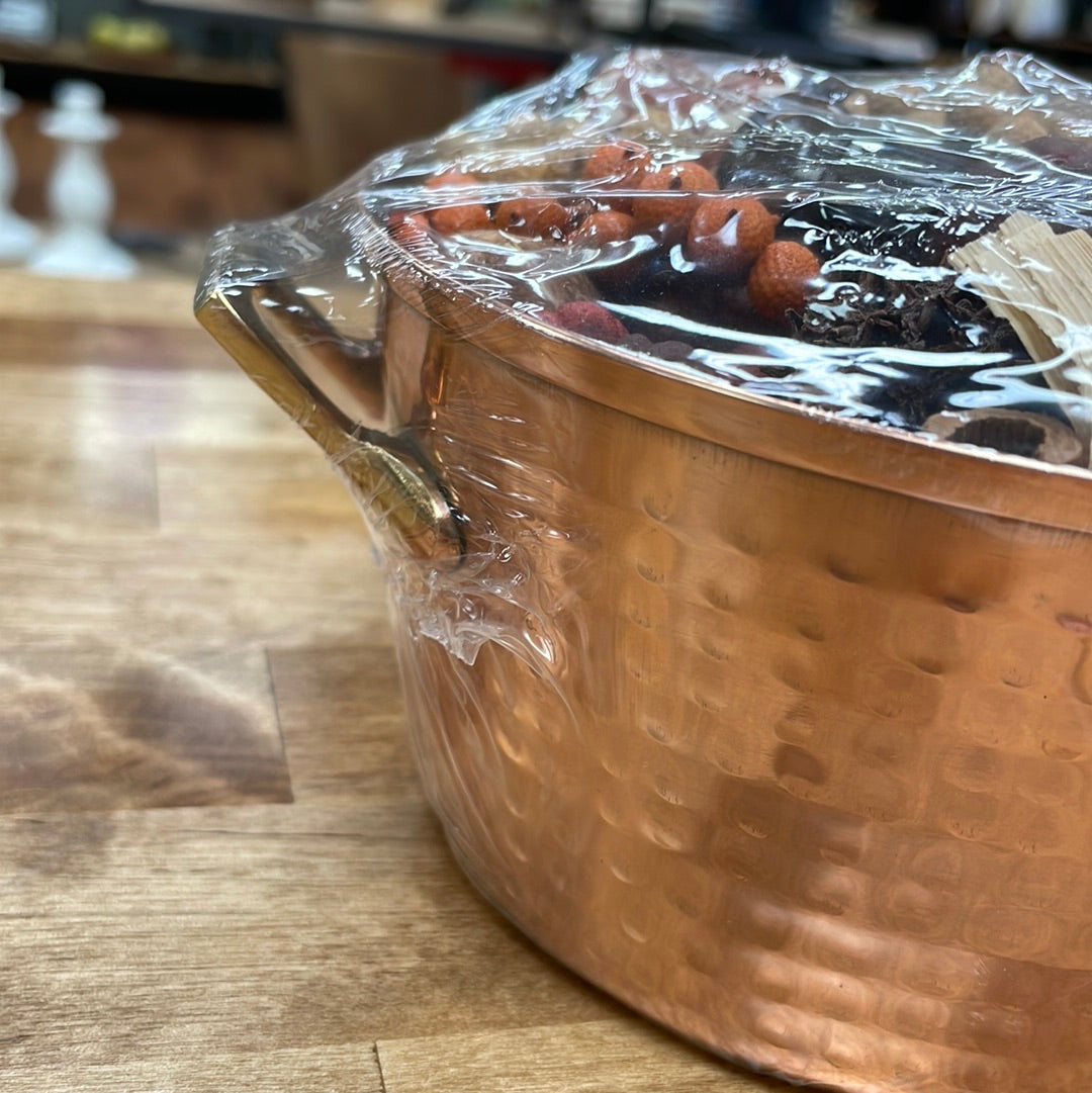 Heirloom Pumpkin Botanical in Copper Bowl