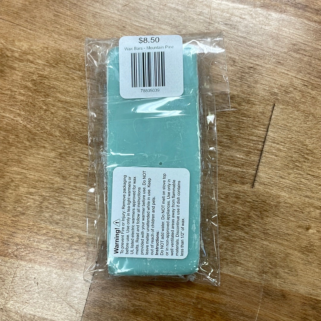 Wax Bars - Mountain Pine