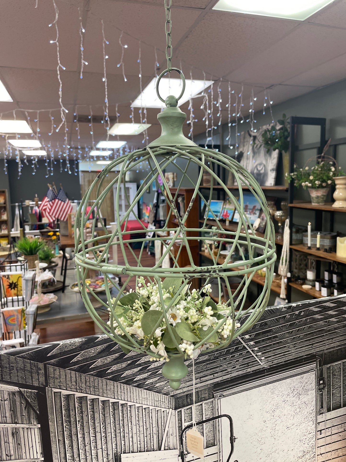 Large Hanging Sphere