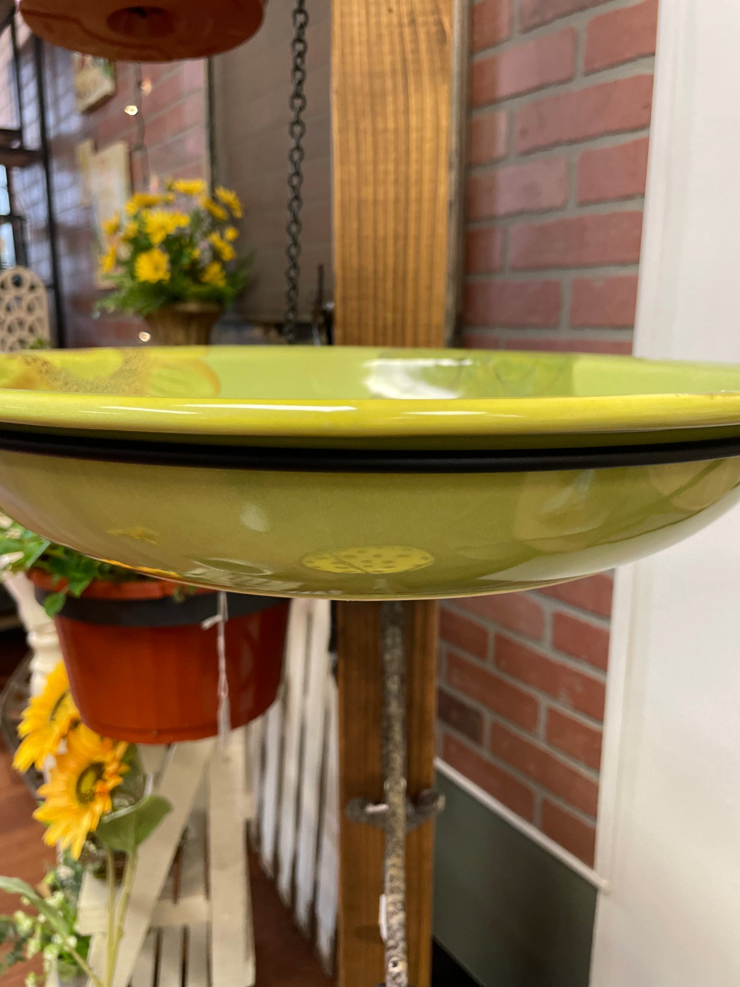 Hanging Ceramic Bird Baths