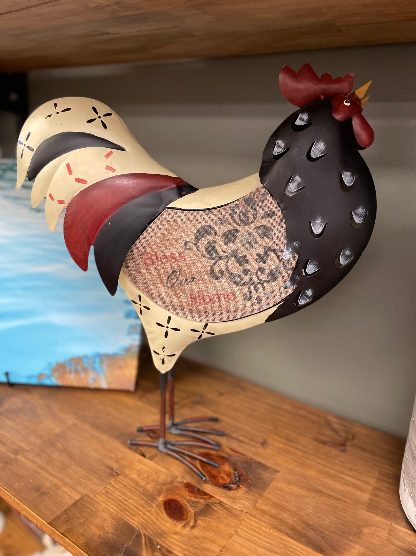 Bless Our Home Rooster