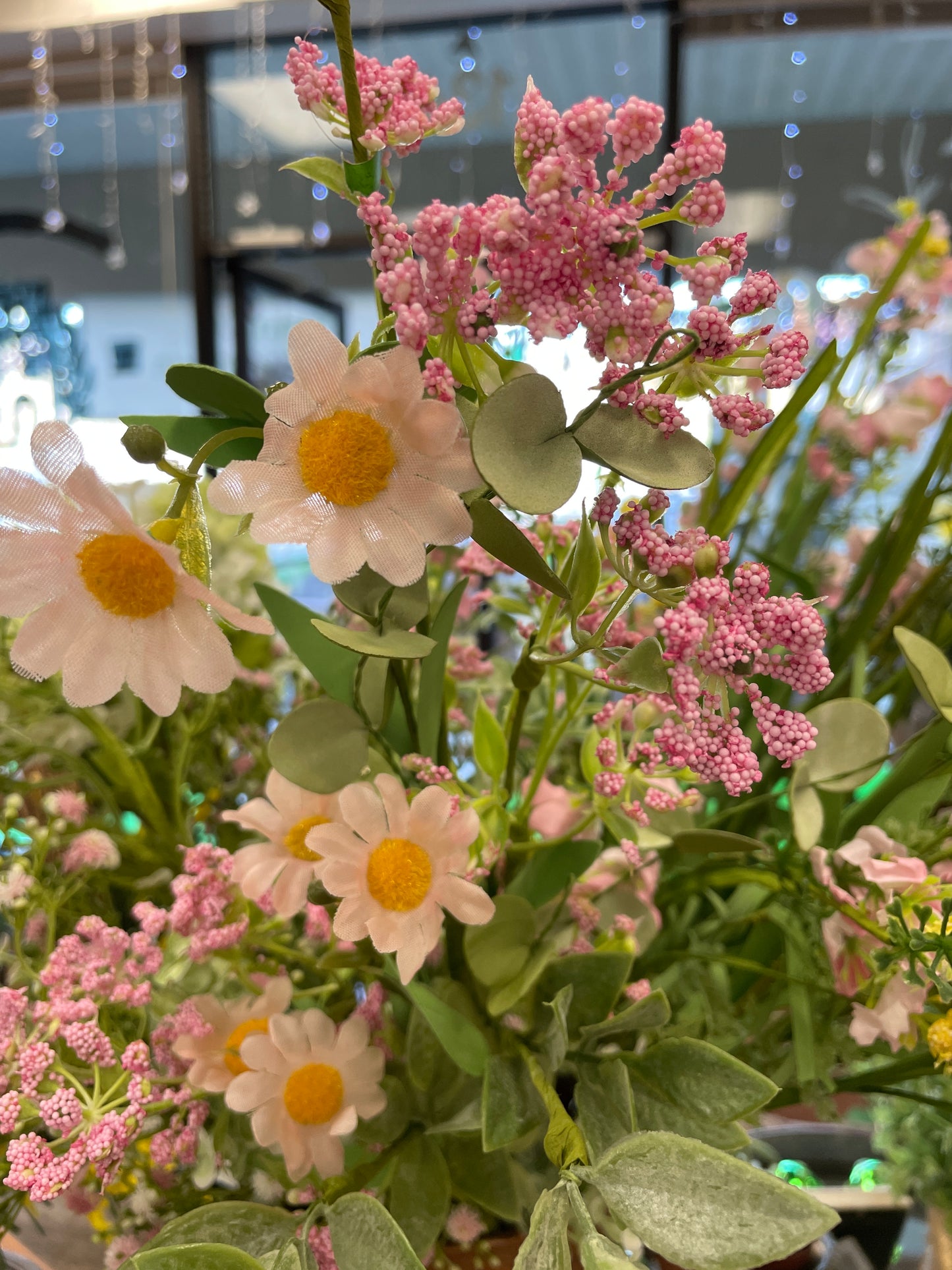 Pink Daisy Mix Long Stem