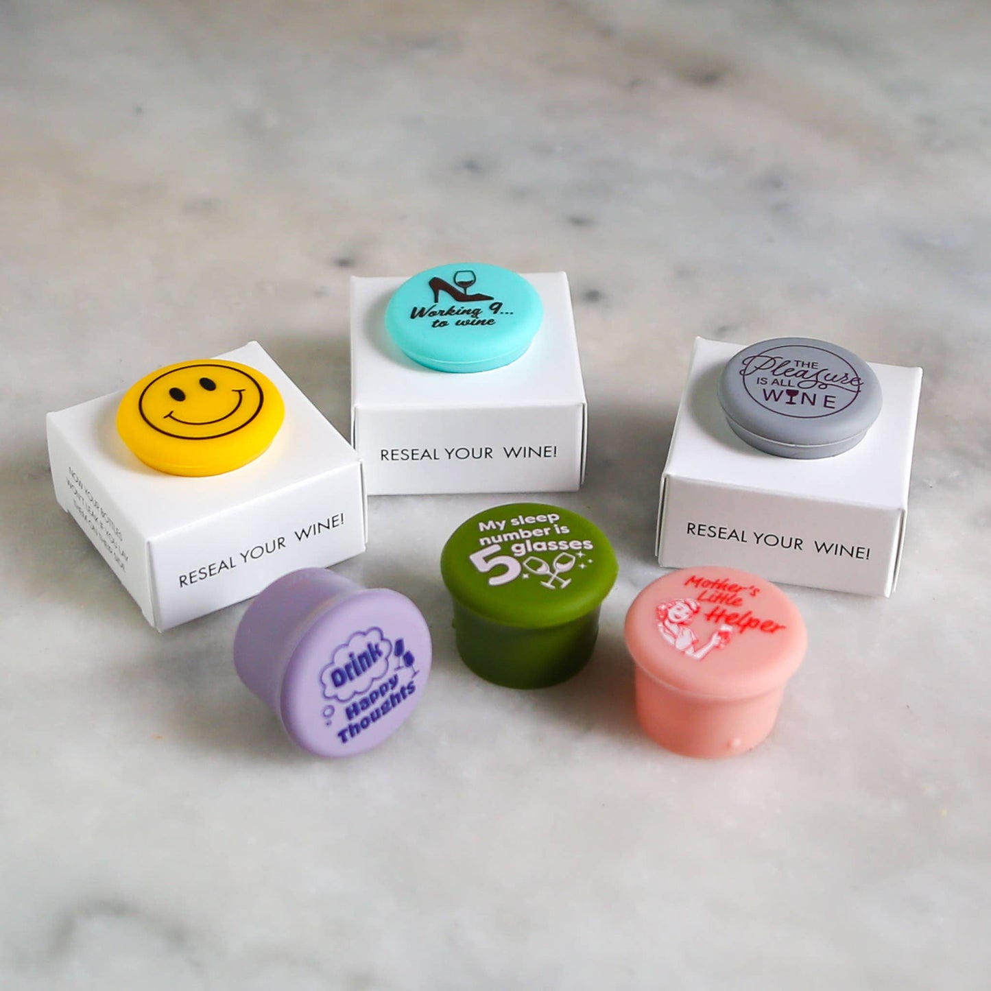 Wine Cap Retro Colors