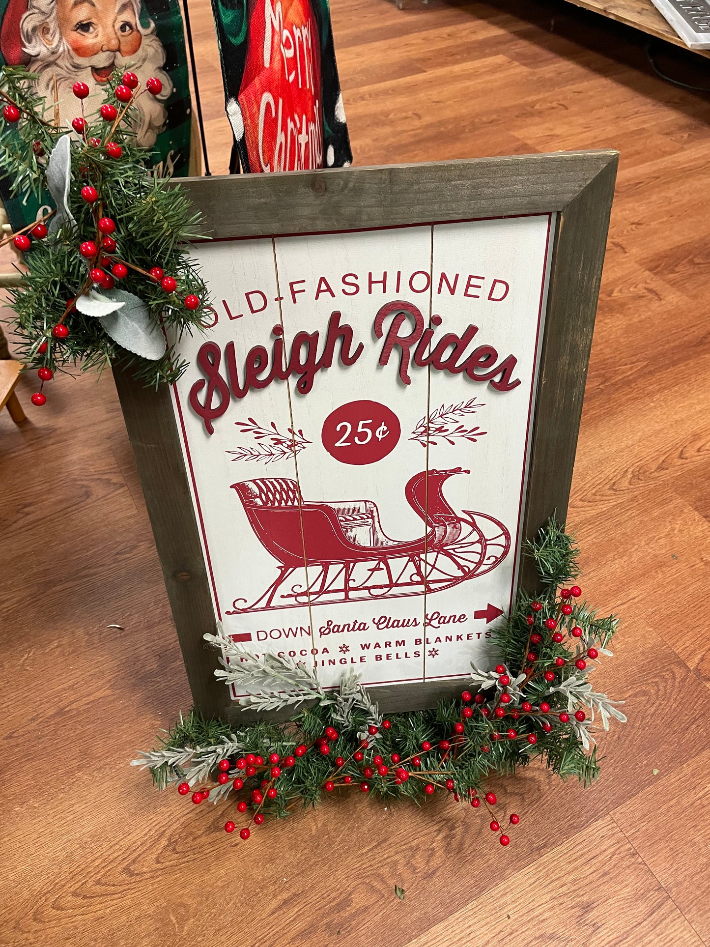 Sleigh Rides Stand