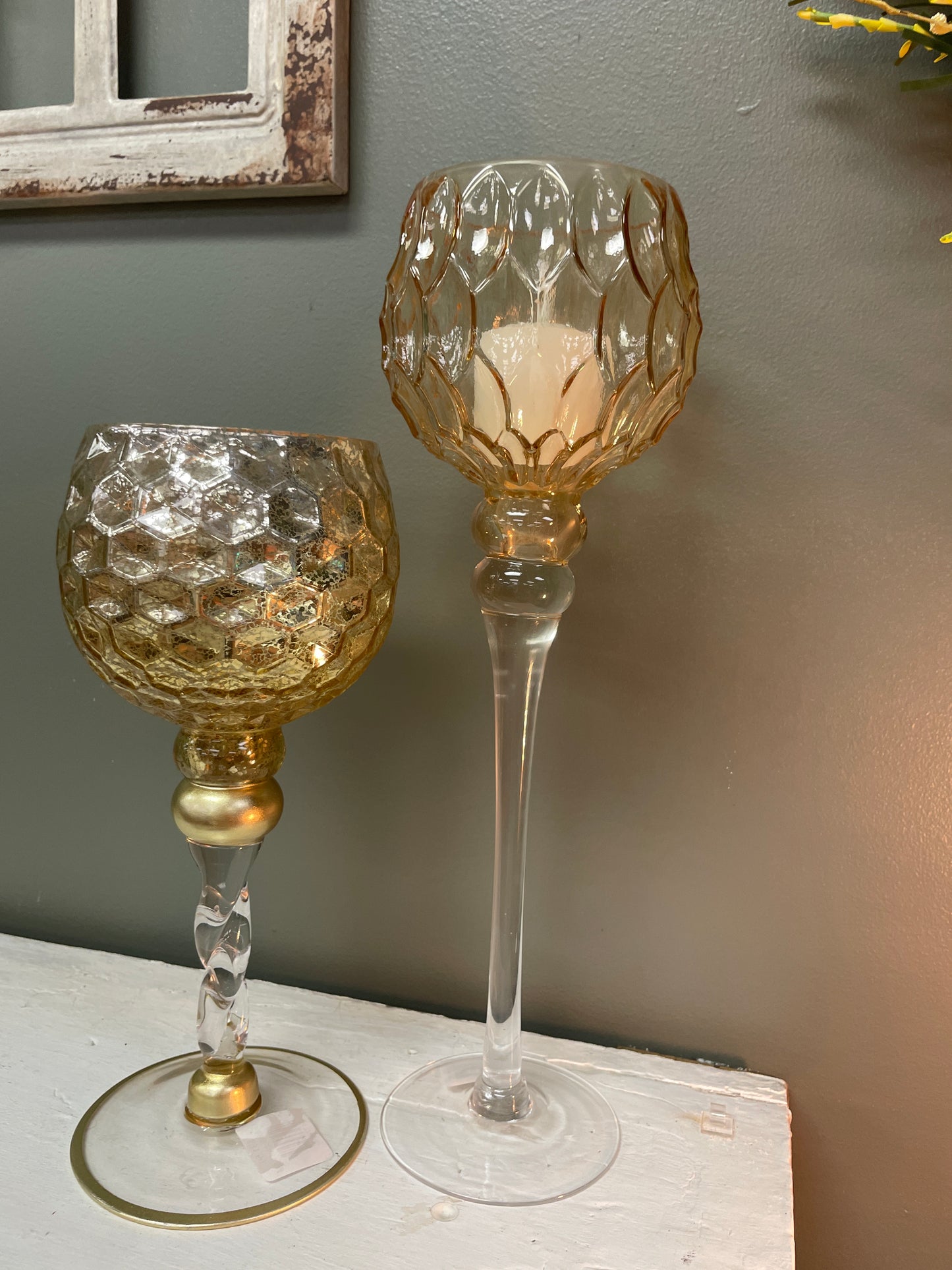 Lt Amber Goblet - LG