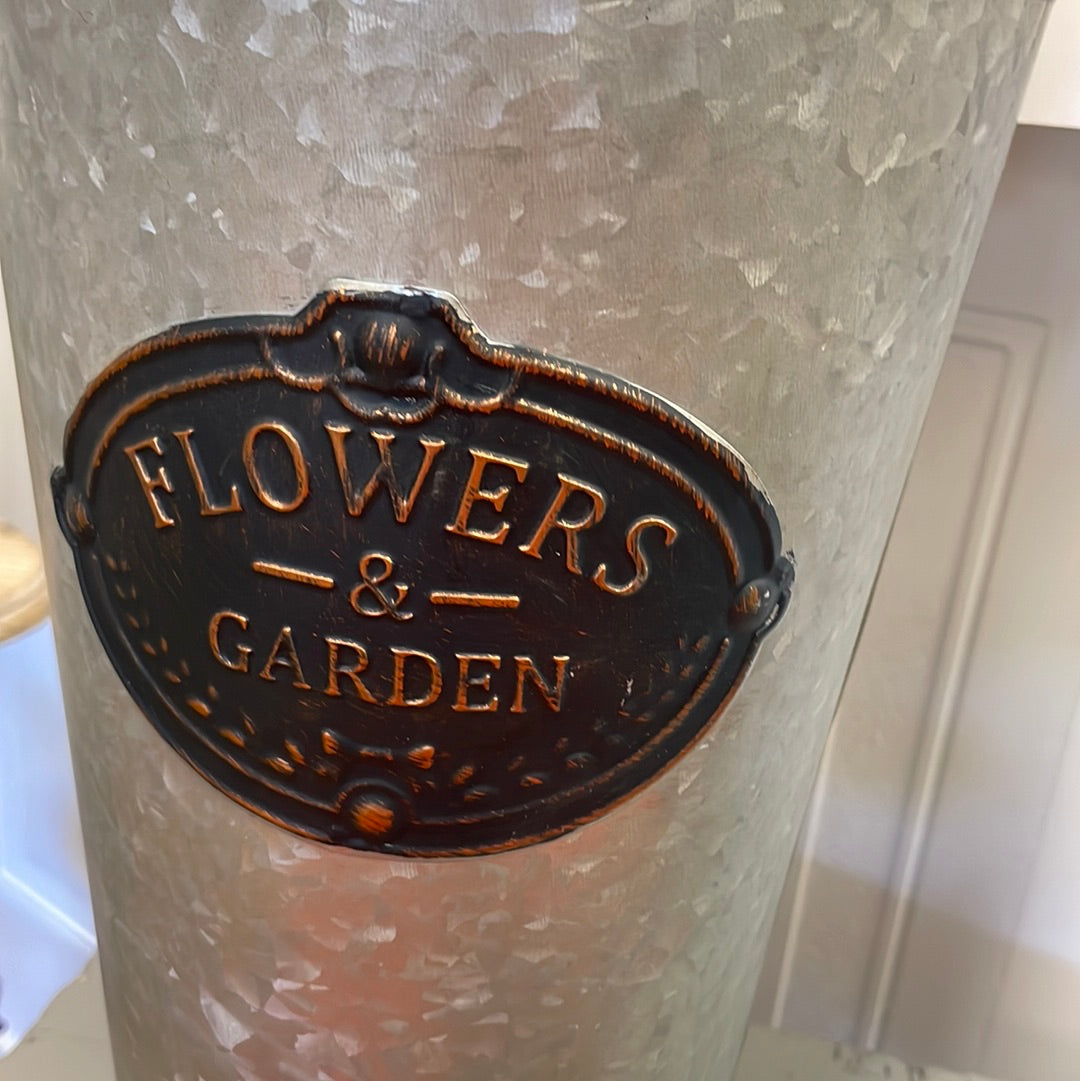 Flower Garden Floral Bucket