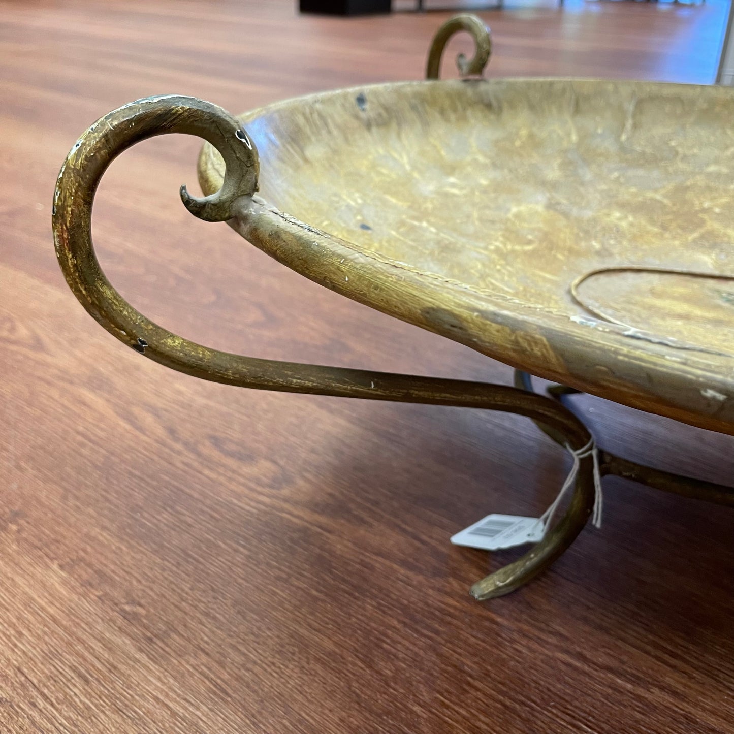Mediterrean Grape Footed Tray