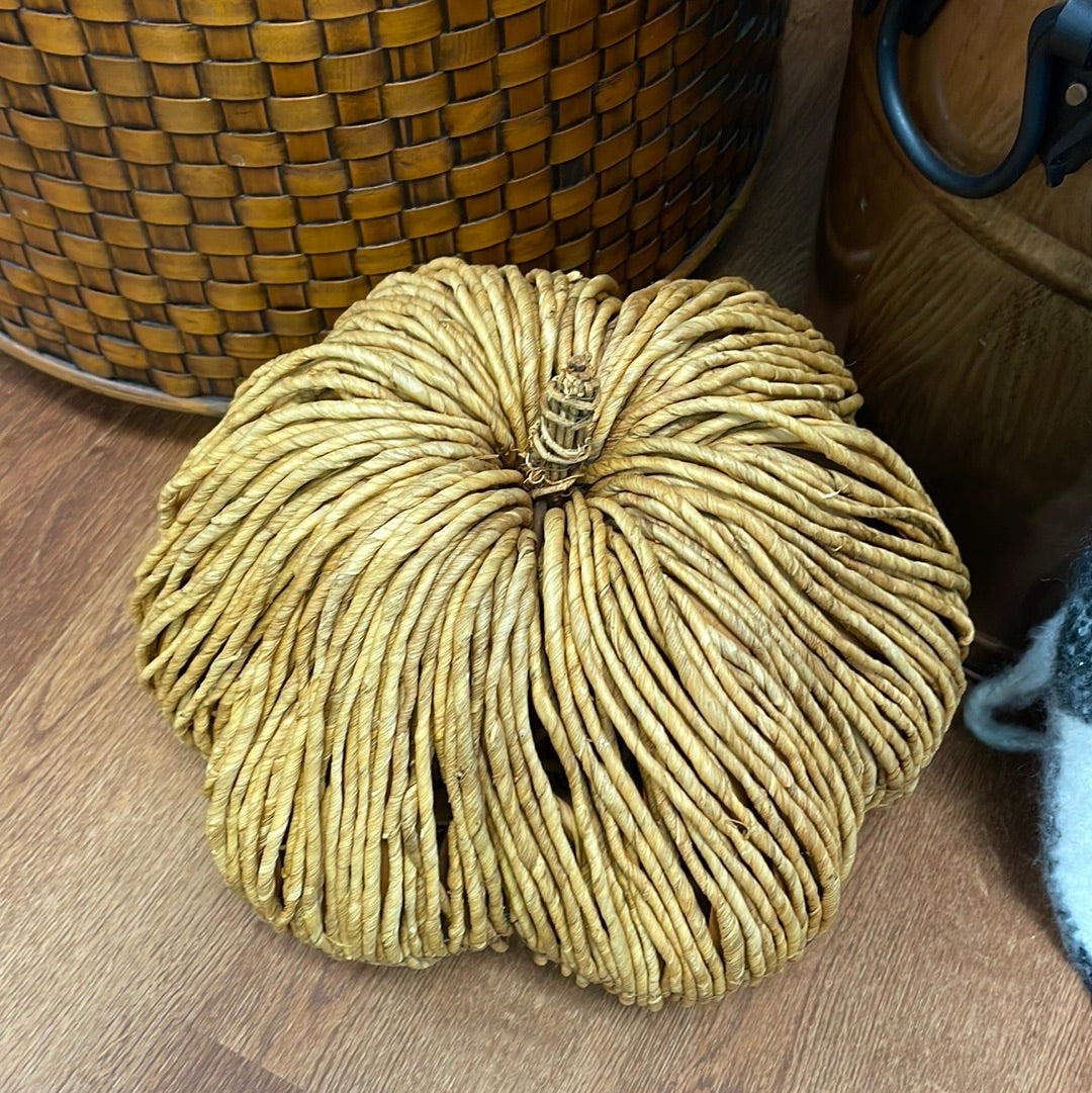 Raffia Pumpkin