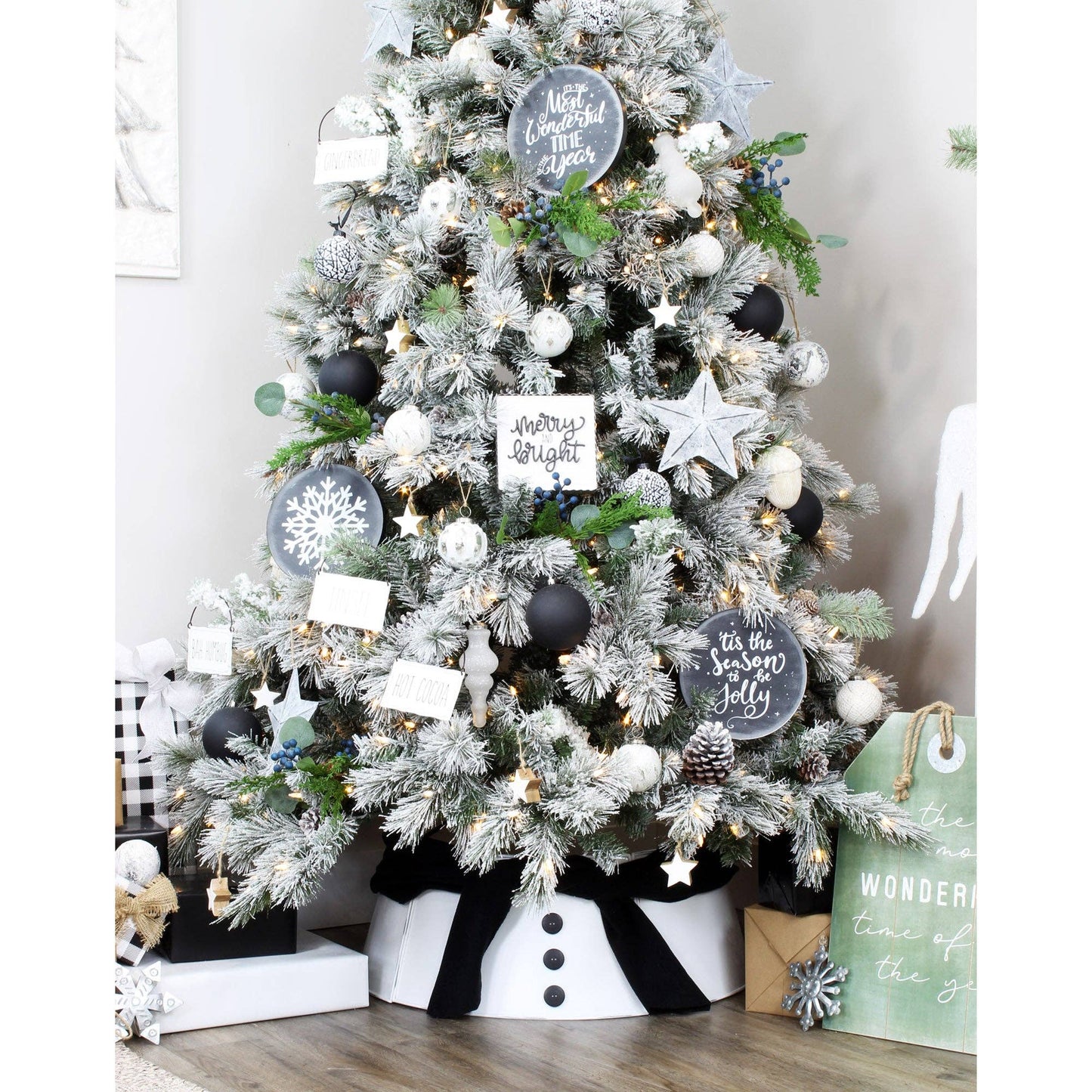 Chalkboard Sign Snowflake