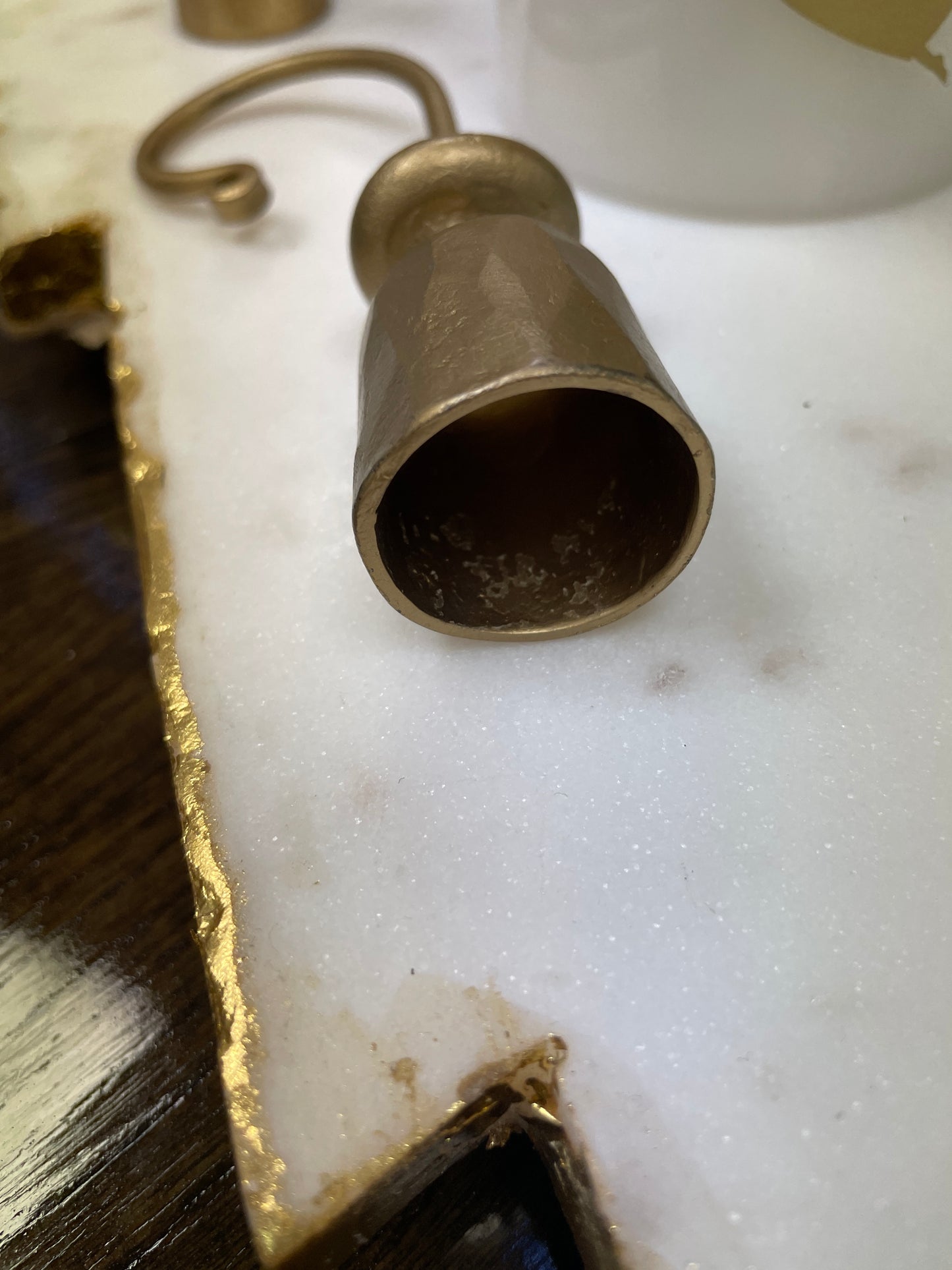 Gold Candle Snuffer