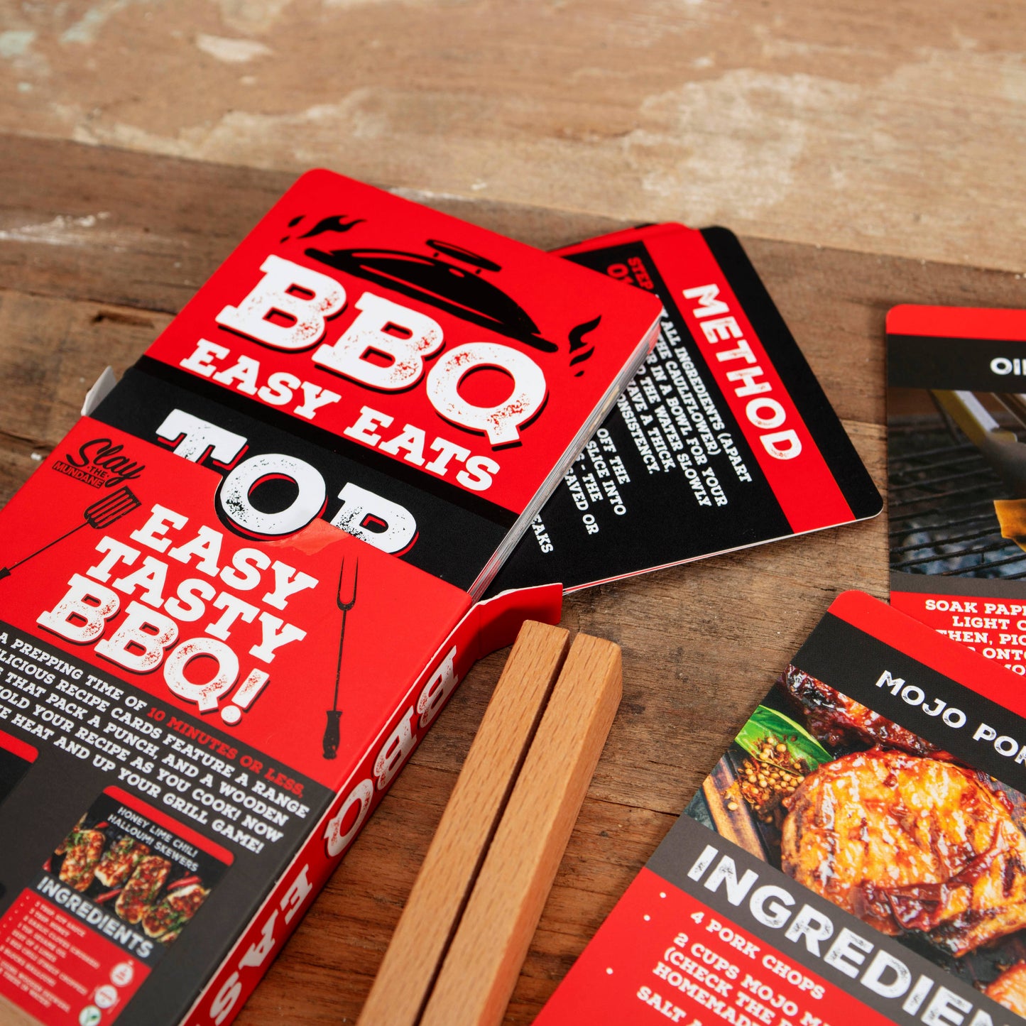 BBQ Easy Eats Recipe Cards