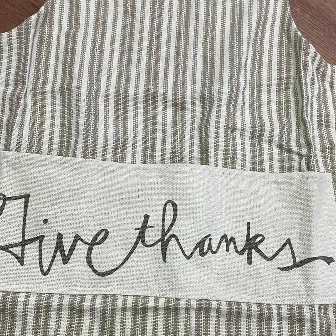 Give Thanks Apron