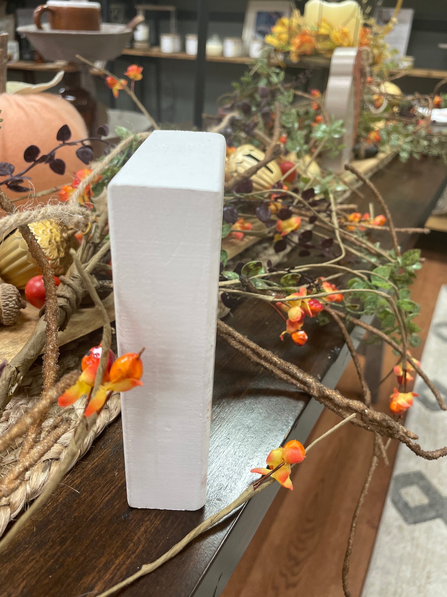 Carve Pumpkins Word Block