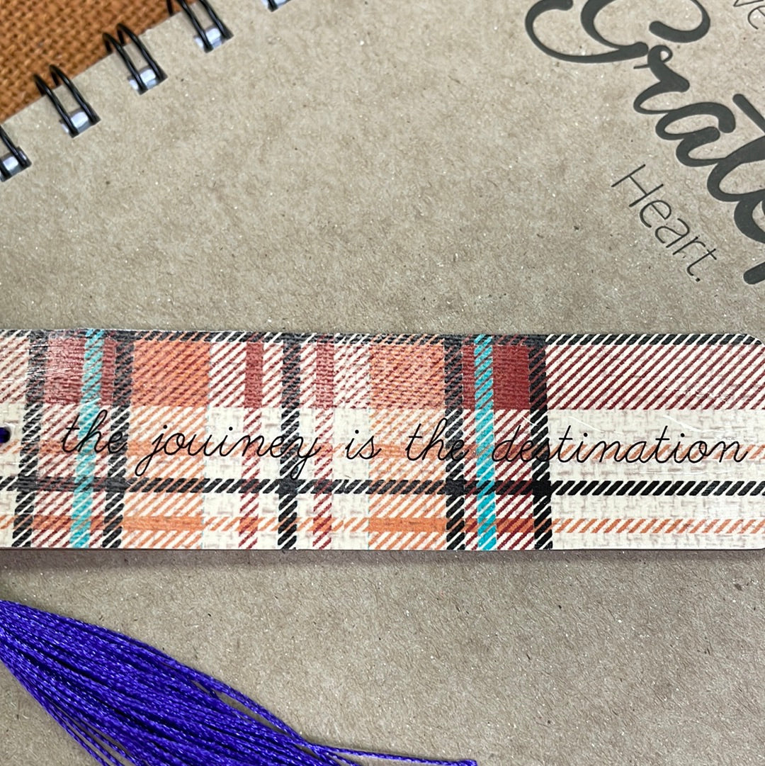 Fall Bookmarks w/ tassel